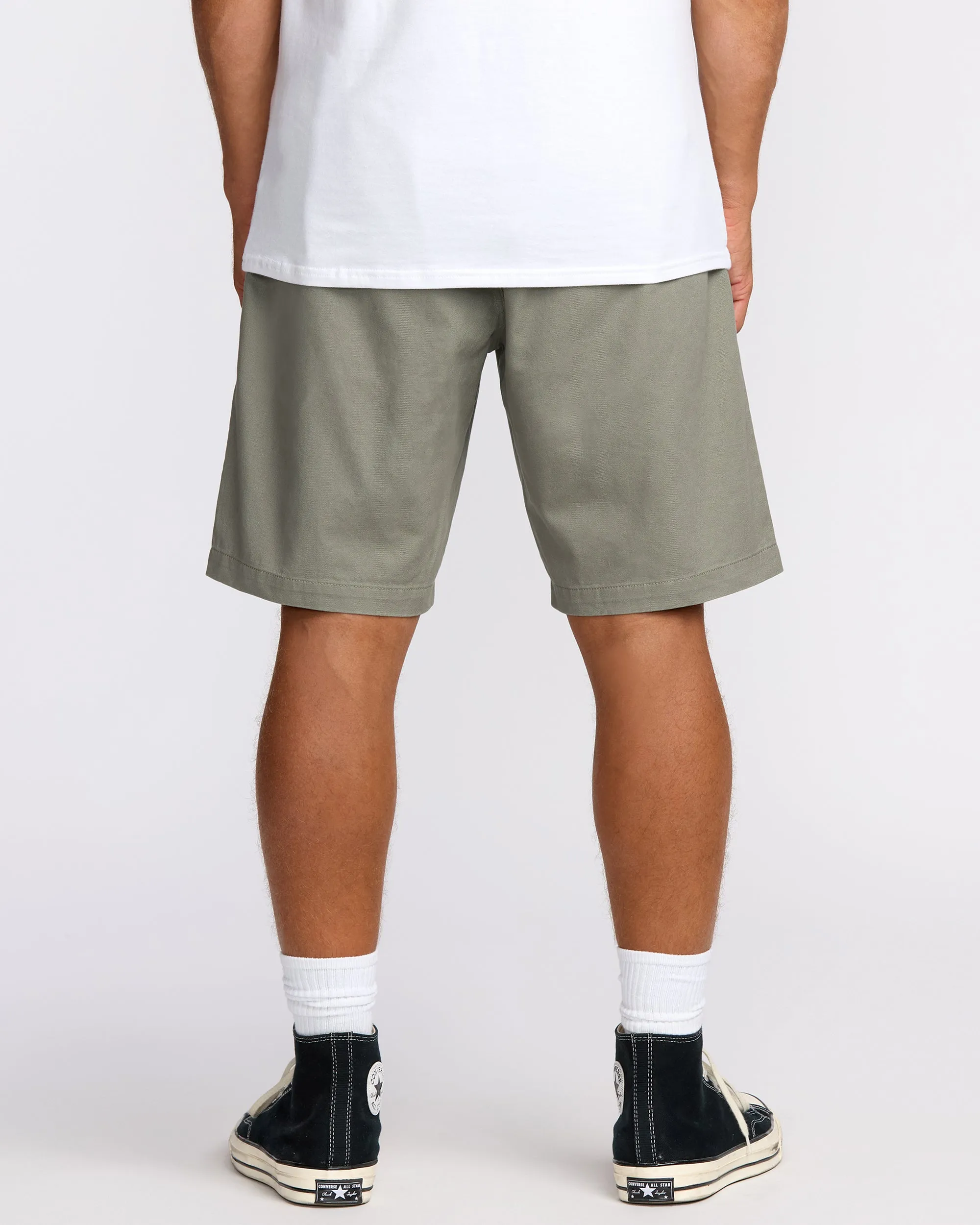 Larry Laybacks 19" Twill Shorts - Green Ash sold by Billabong product image thumbnail 2