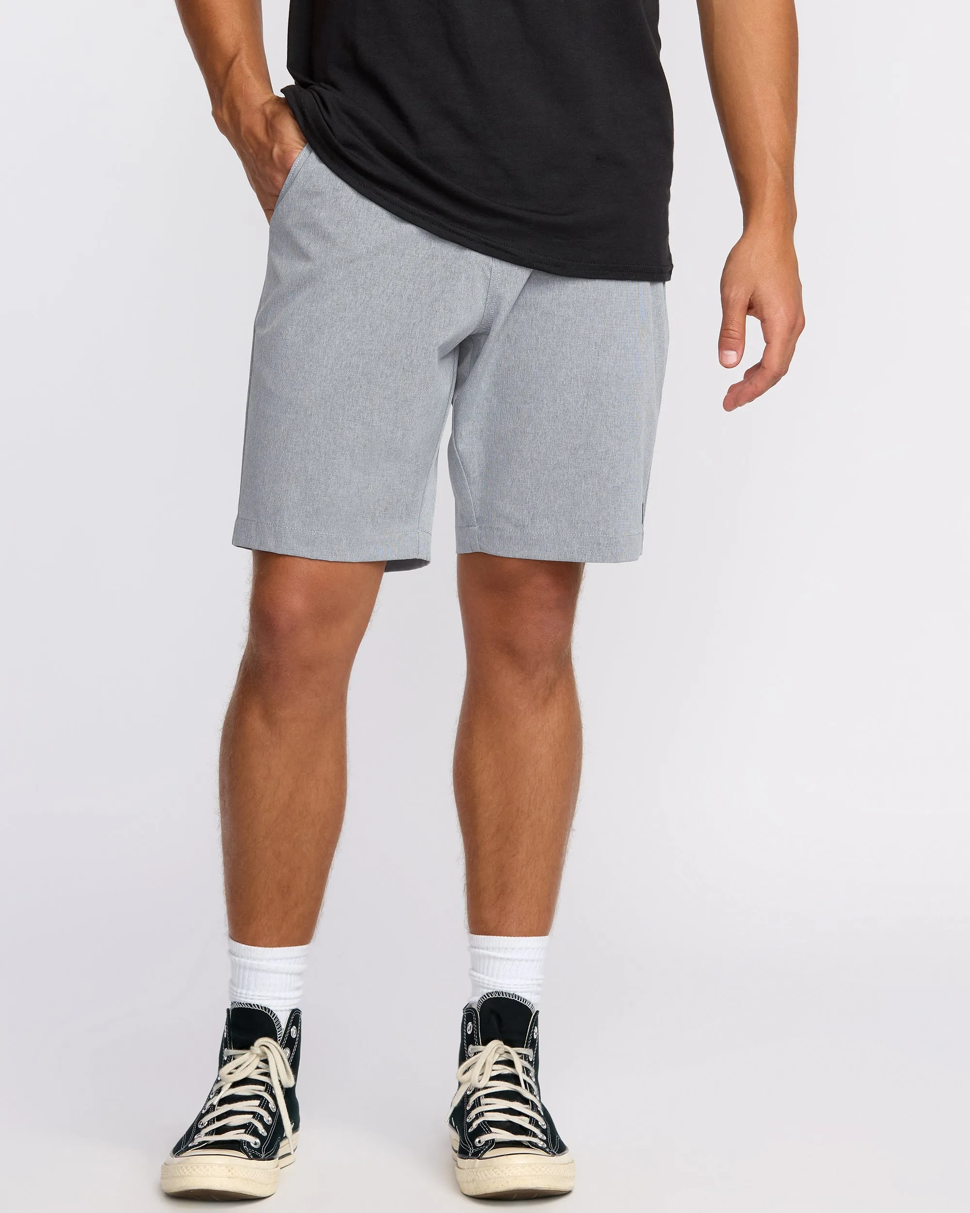 Crossfire Submersible 19" Hybrid Shorts - Slate Blue sold by Billabong