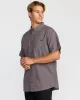 All Day Jacquard Short Sleeve Shirt - Gray Violet sold by Billabong