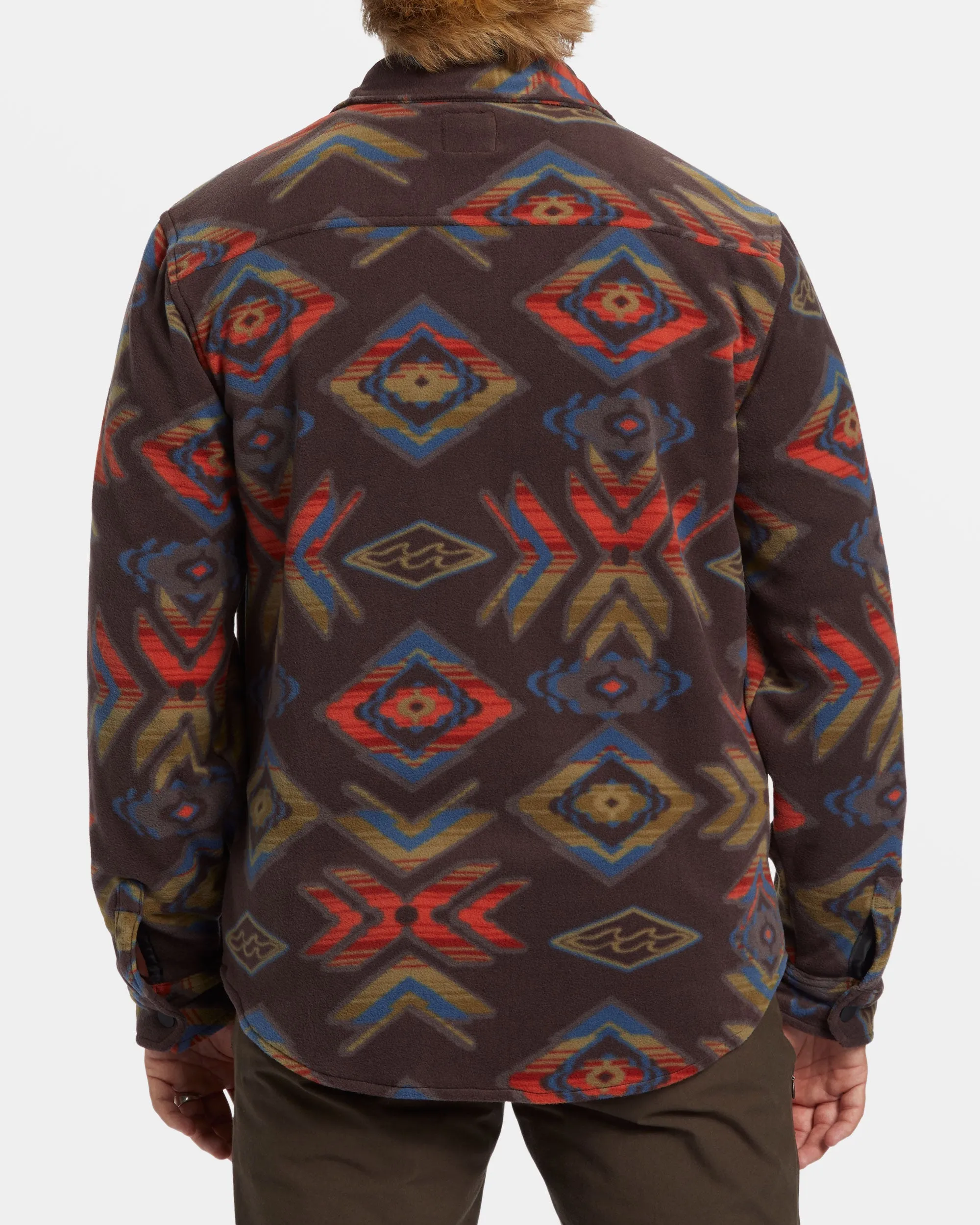 A/Div Furnace Long Sleeve Flannel Shirt - Plum sold by Billabong product image thumbnail 2