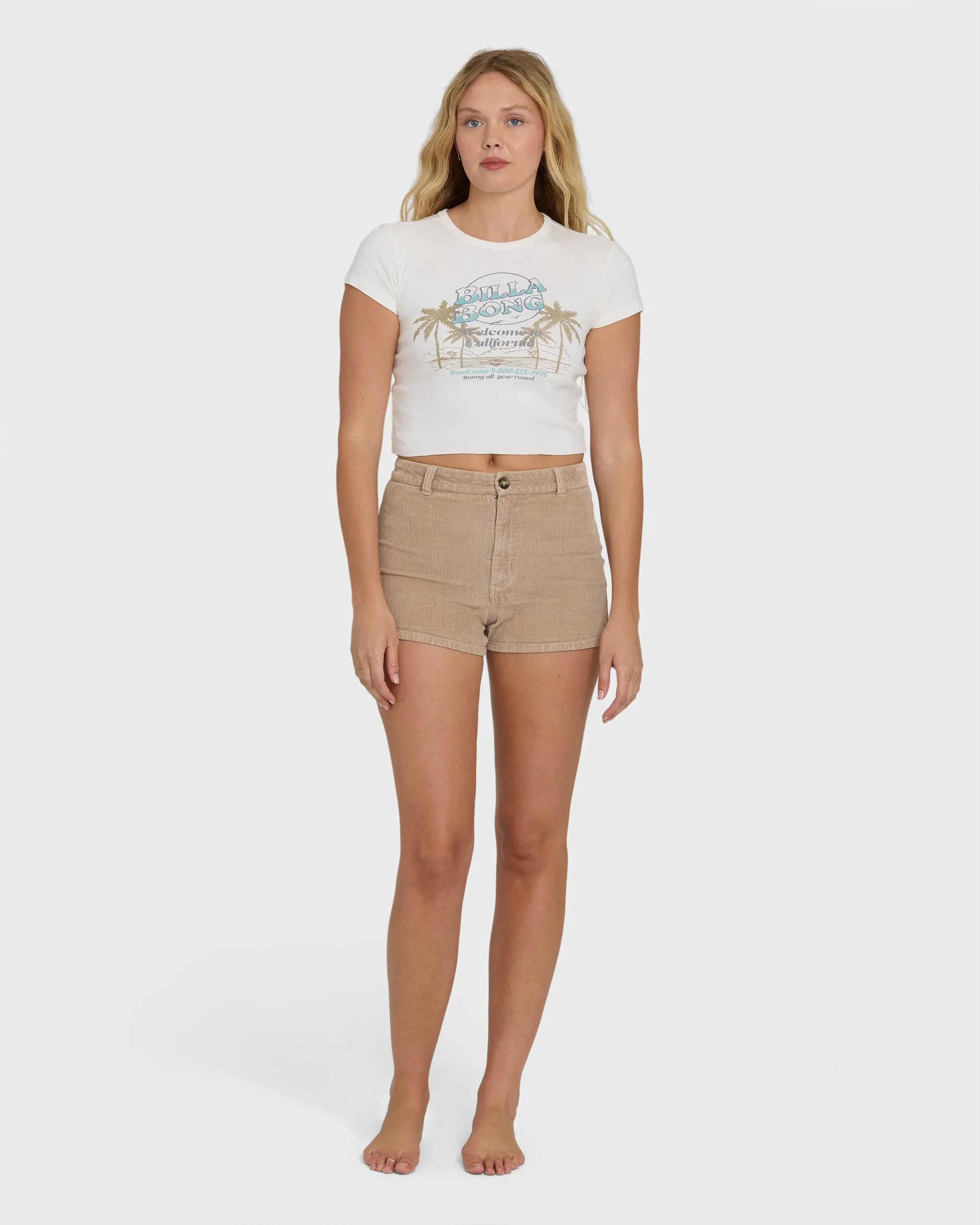 Tropics Sunset California Tee - Salt Crystal sold by Billabong product image thumbnail 5