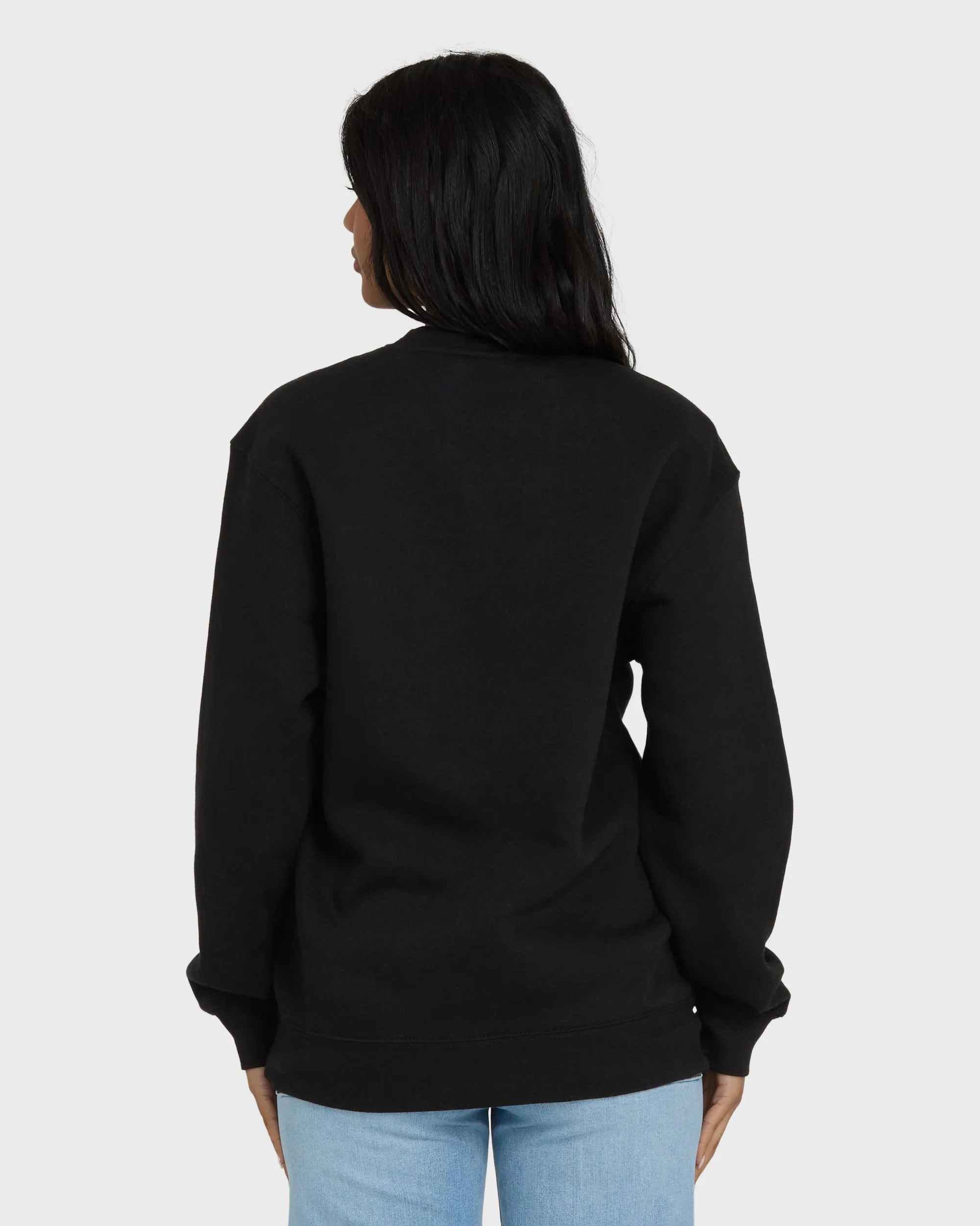 Surfing Solo California Crewneck Sweatshirt - Black sold by Billabong product image thumbnail 2