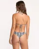 Wave Watcher Tanga Bikini Bottom - Black White sold by Billabong