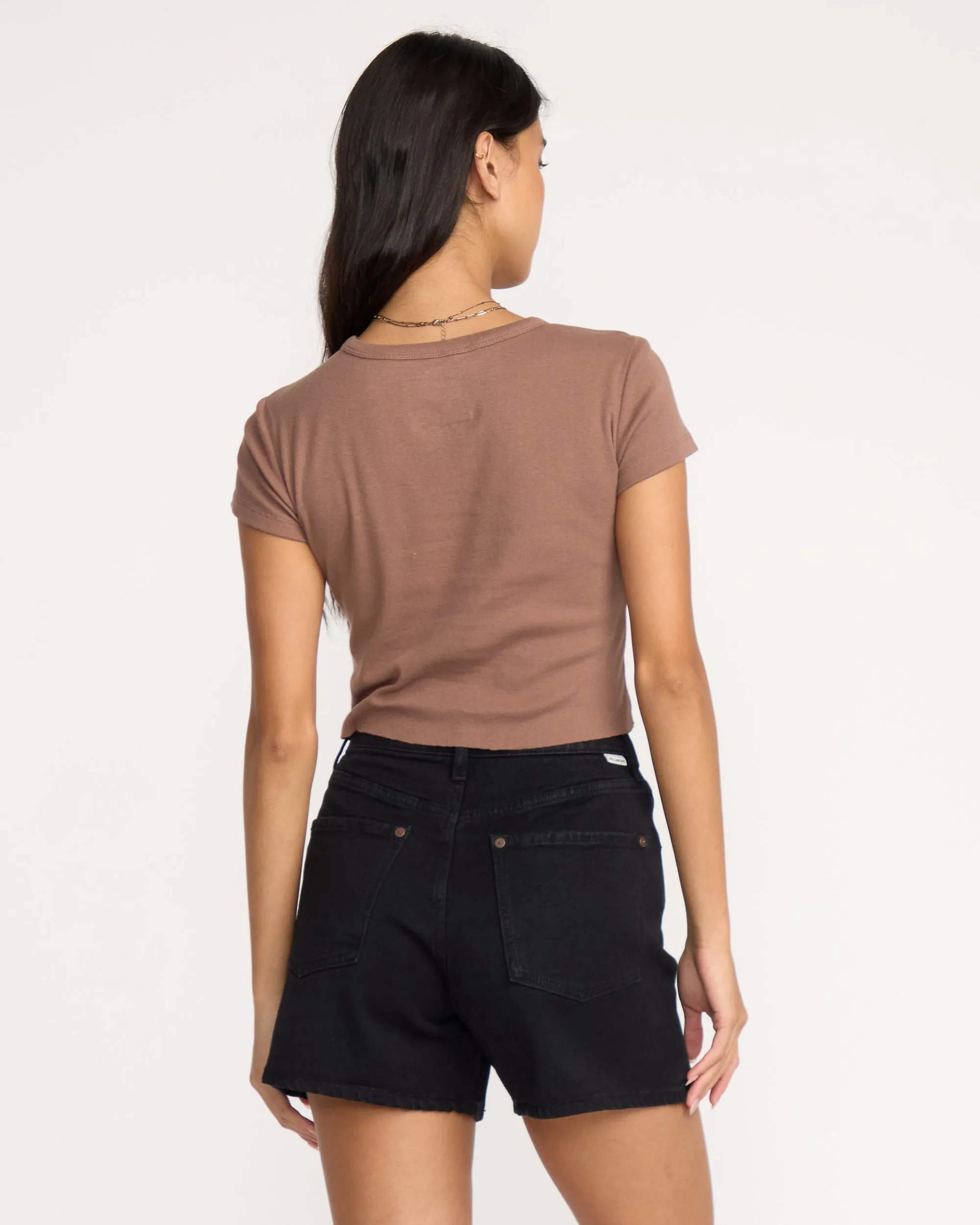 Tropic Happenings Short Sleeve T-Shirt - Espresso sold by Billabong product image thumbnail 2