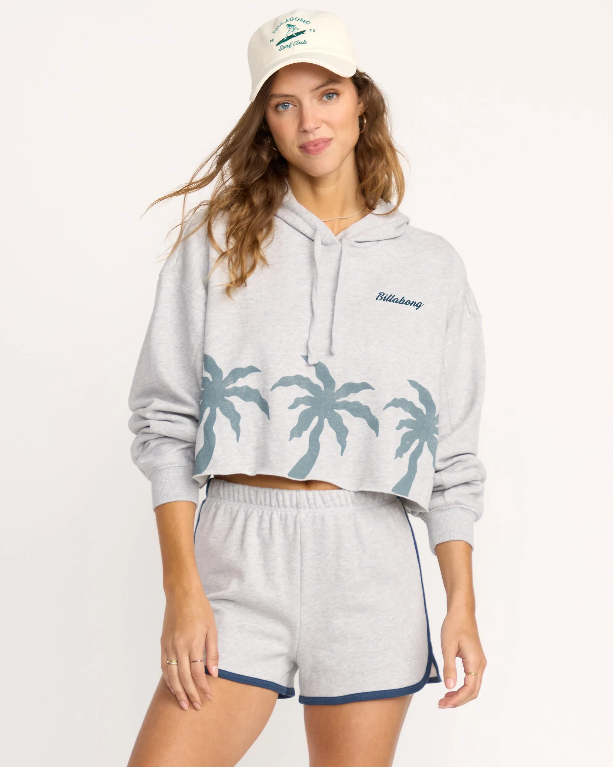 Triple Palms Hoodie - Heather Grey sold by Billabong product image thumbnail 2