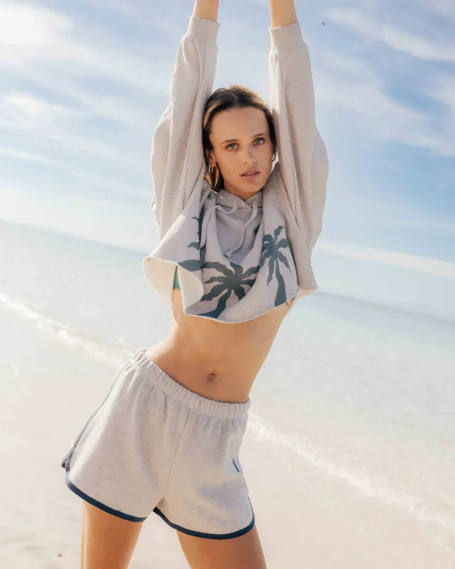 Triple Palms Dolphin Shorts - Heather Grey sold by Billabong