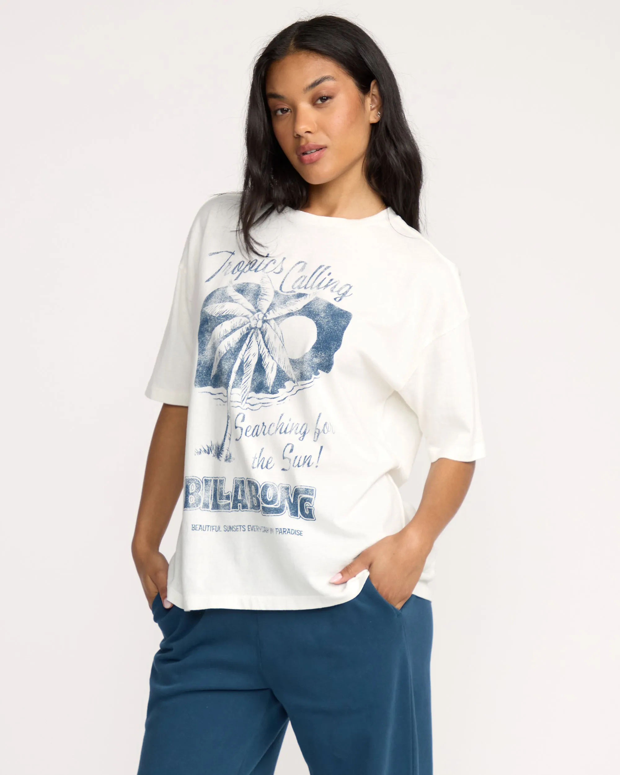 This Sunny Time T-Shirt - Salt Crystal sold by Billabong product image thumbnail 3