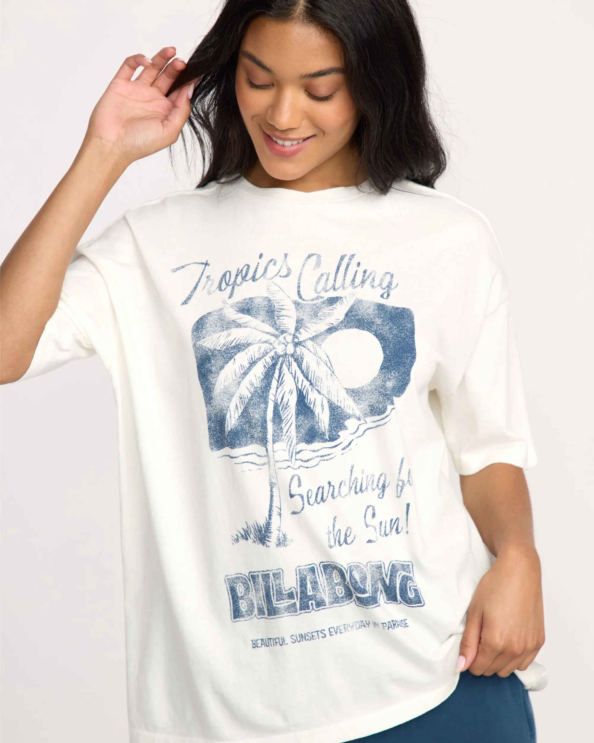 This Sunny Time T-Shirt - Salt Crystal sold by Billabong product image thumbnail 5
