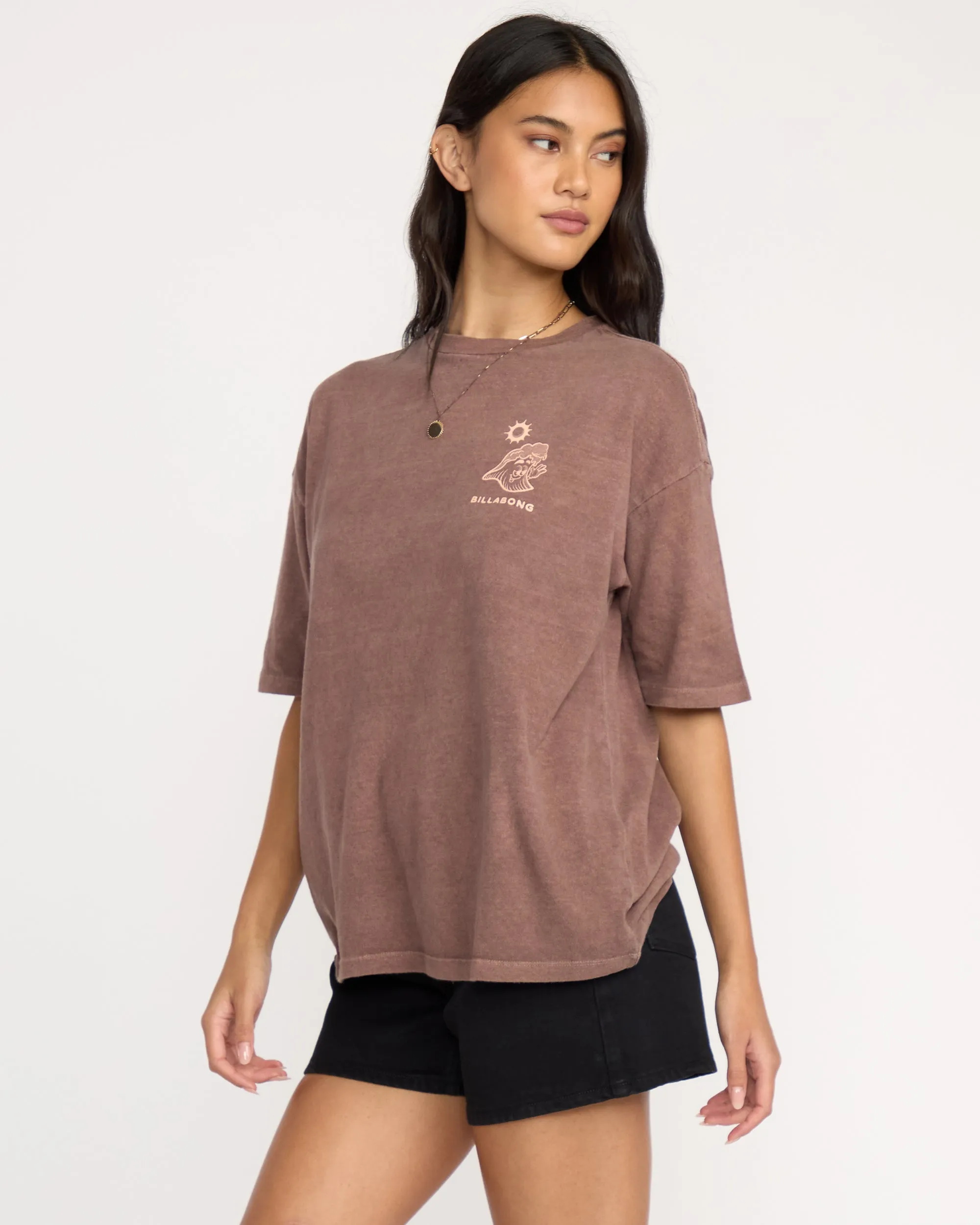 The Great Waves T-Shirt - Espresso sold by Billabong product image thumbnail 3