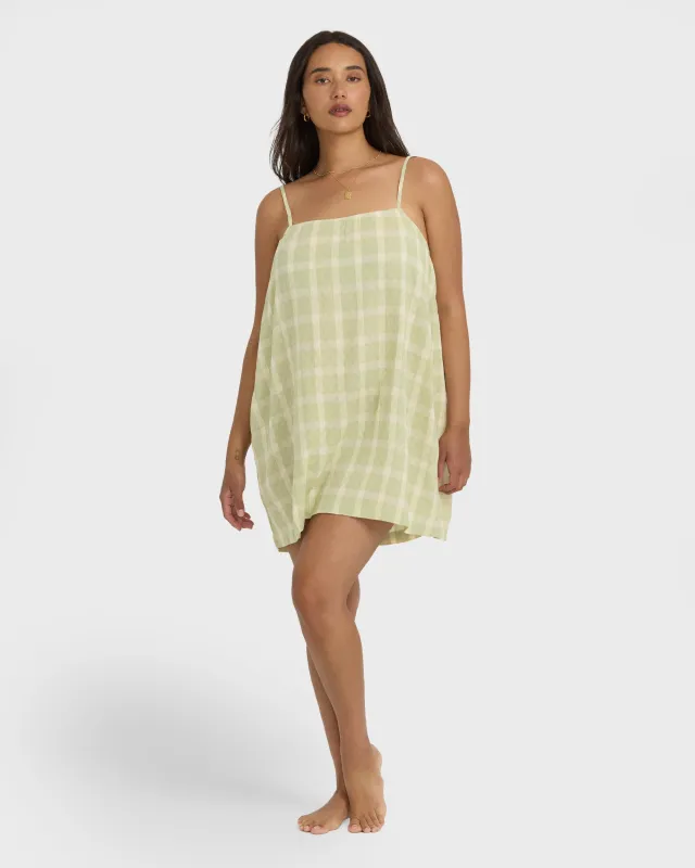 Take It Easy Dress - Pistachio sold by Billabong