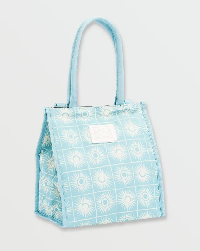Take A Break Lunchbox - Misty Blue sold by Billabong