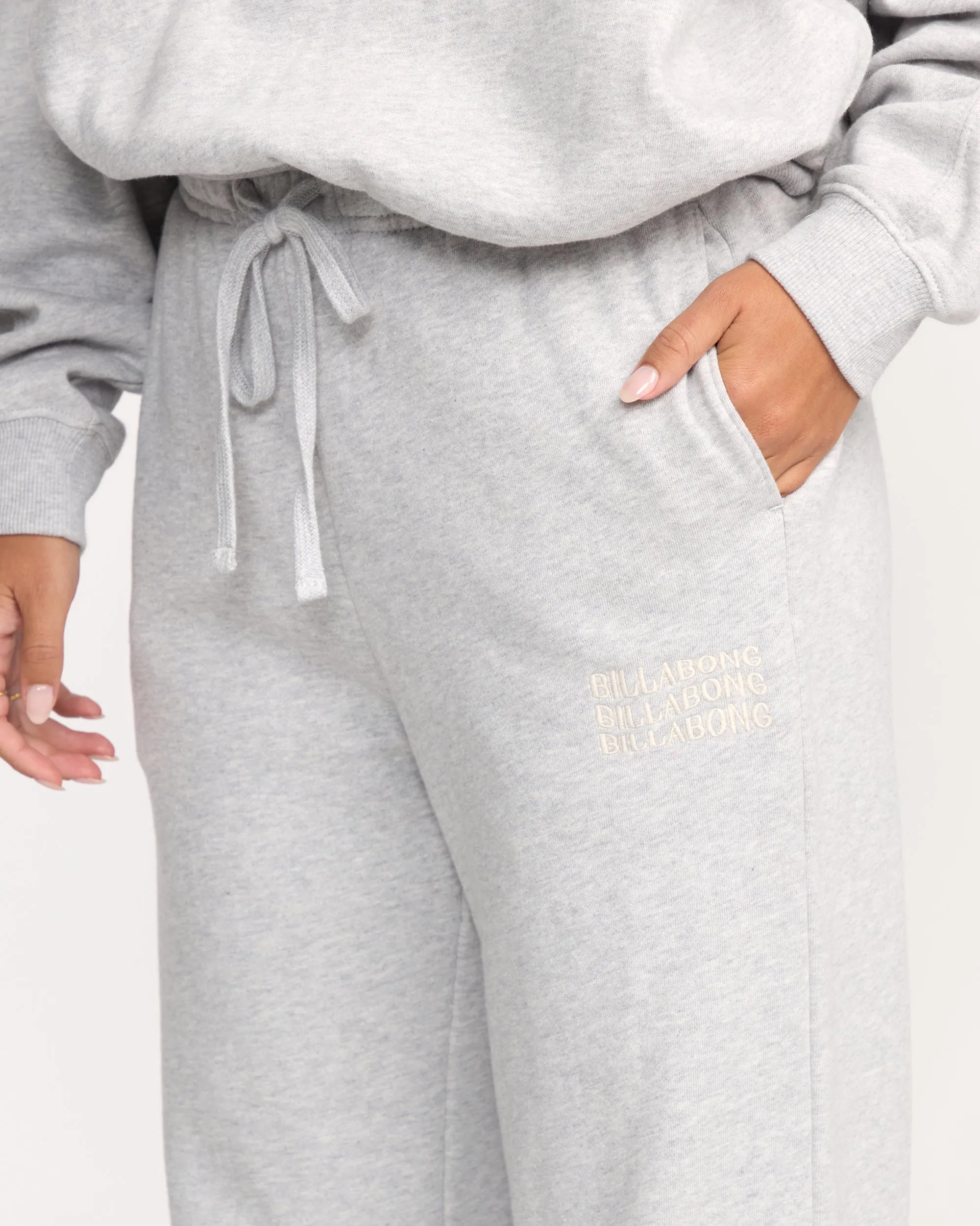 So Sunny Sweatpants - Heather Grey sold by Billabong product image thumbnail 5