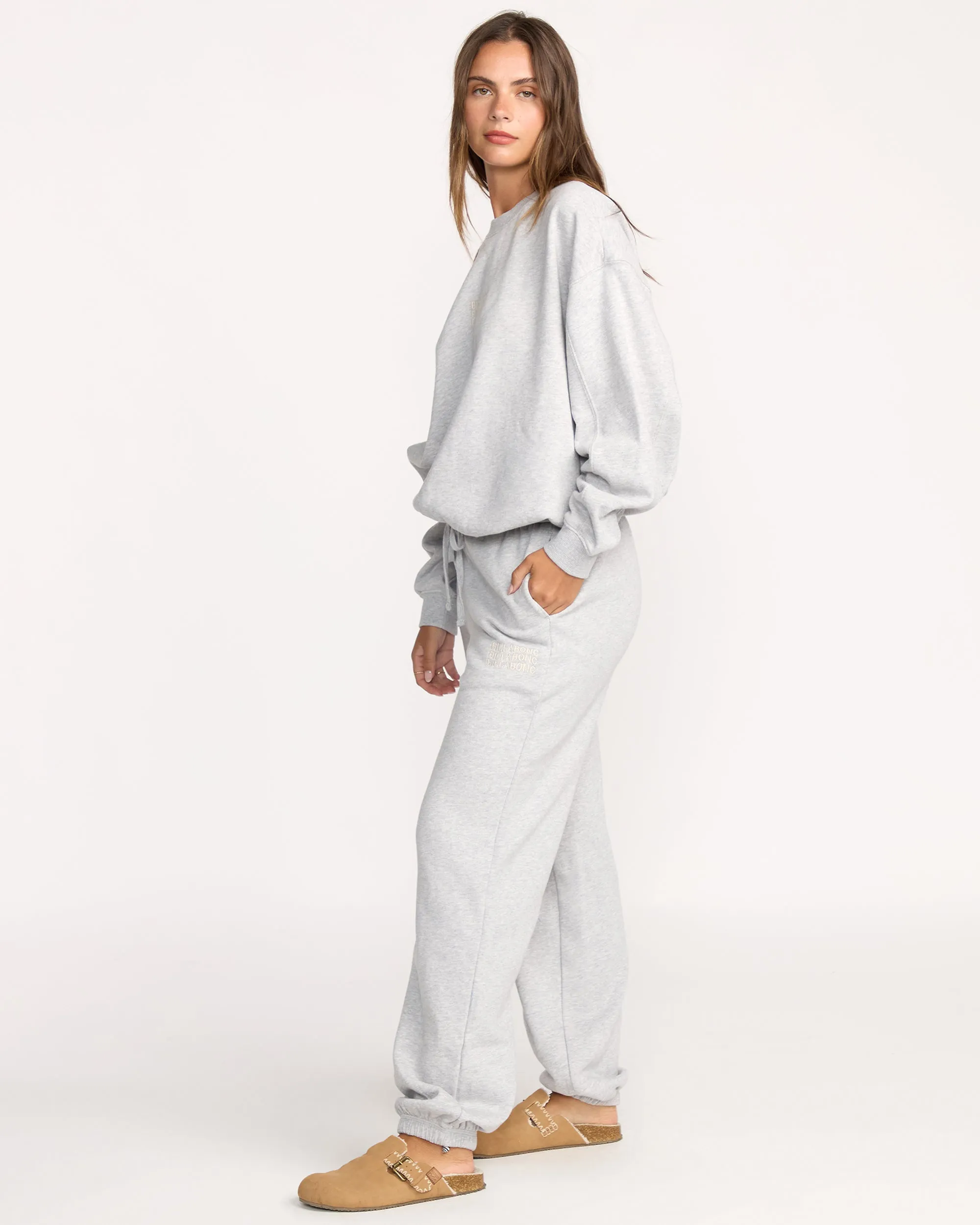 So Sunny Sweatpants - Heather Grey sold by Billabong product image thumbnail 3