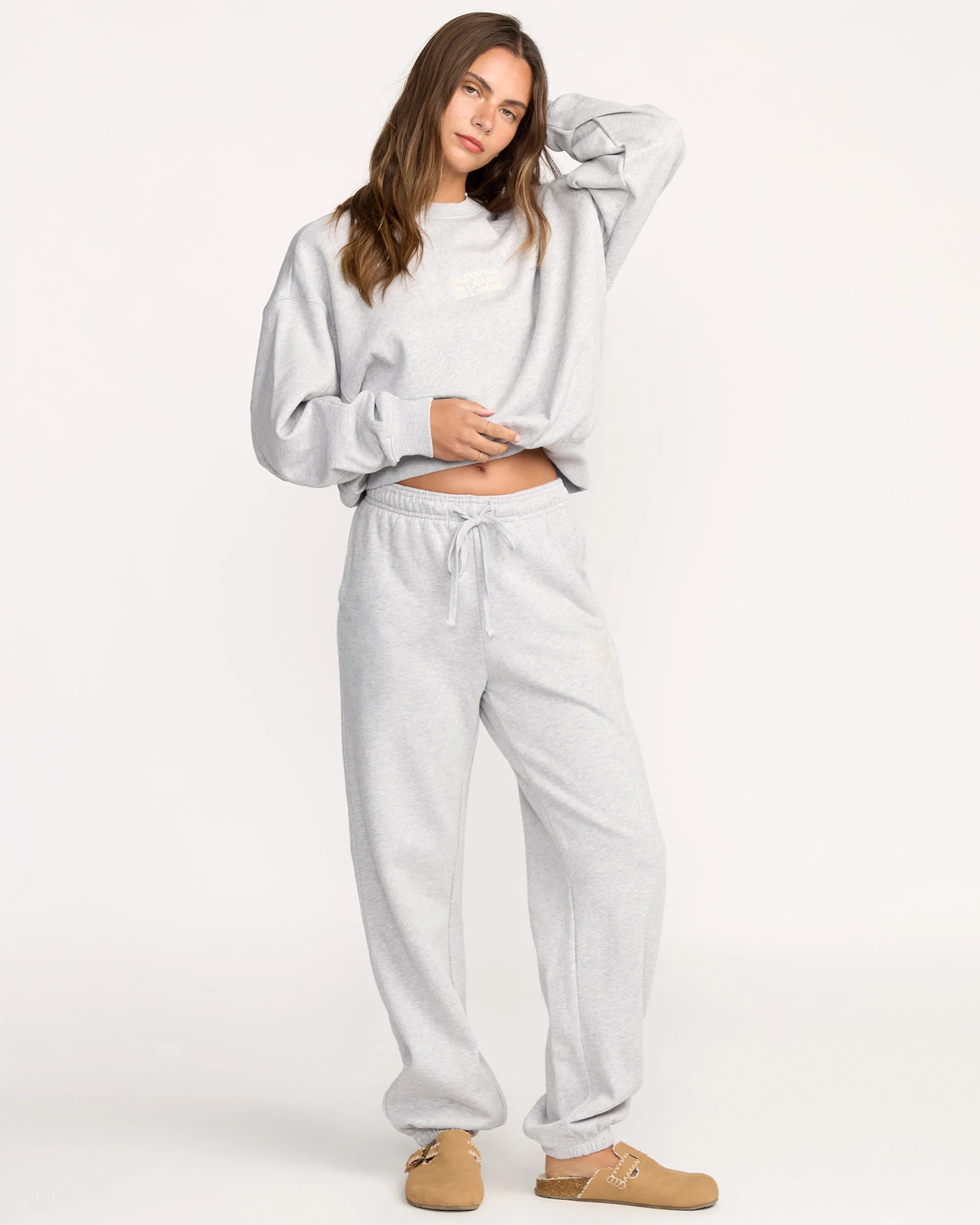 So Sunny Sweatpants - Heather Grey sold by Billabong product image thumbnail 4