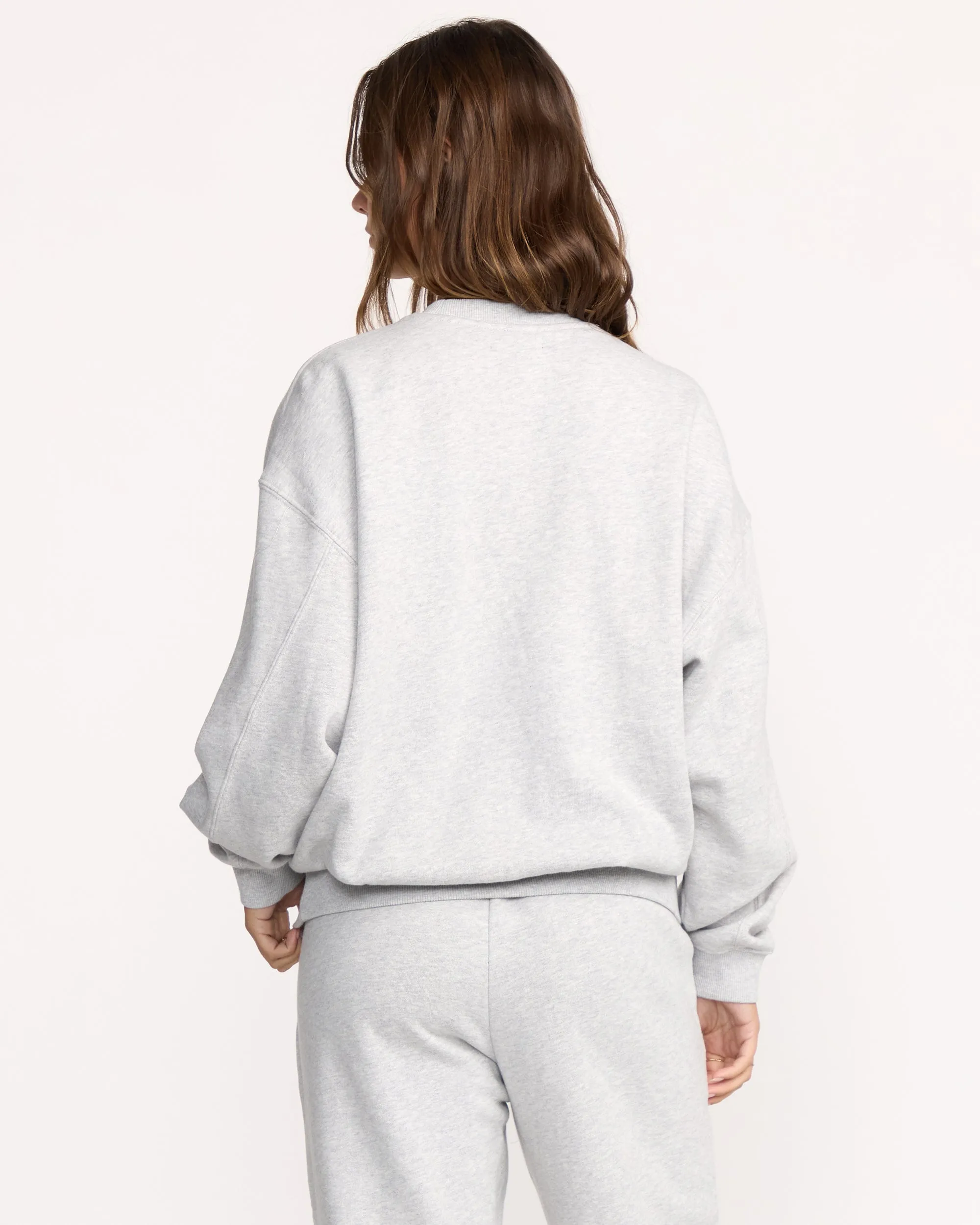 So Sunny Kendal Crewneck Sweatshirt - Heather Grey sold by Billabong product image thumbnail 2