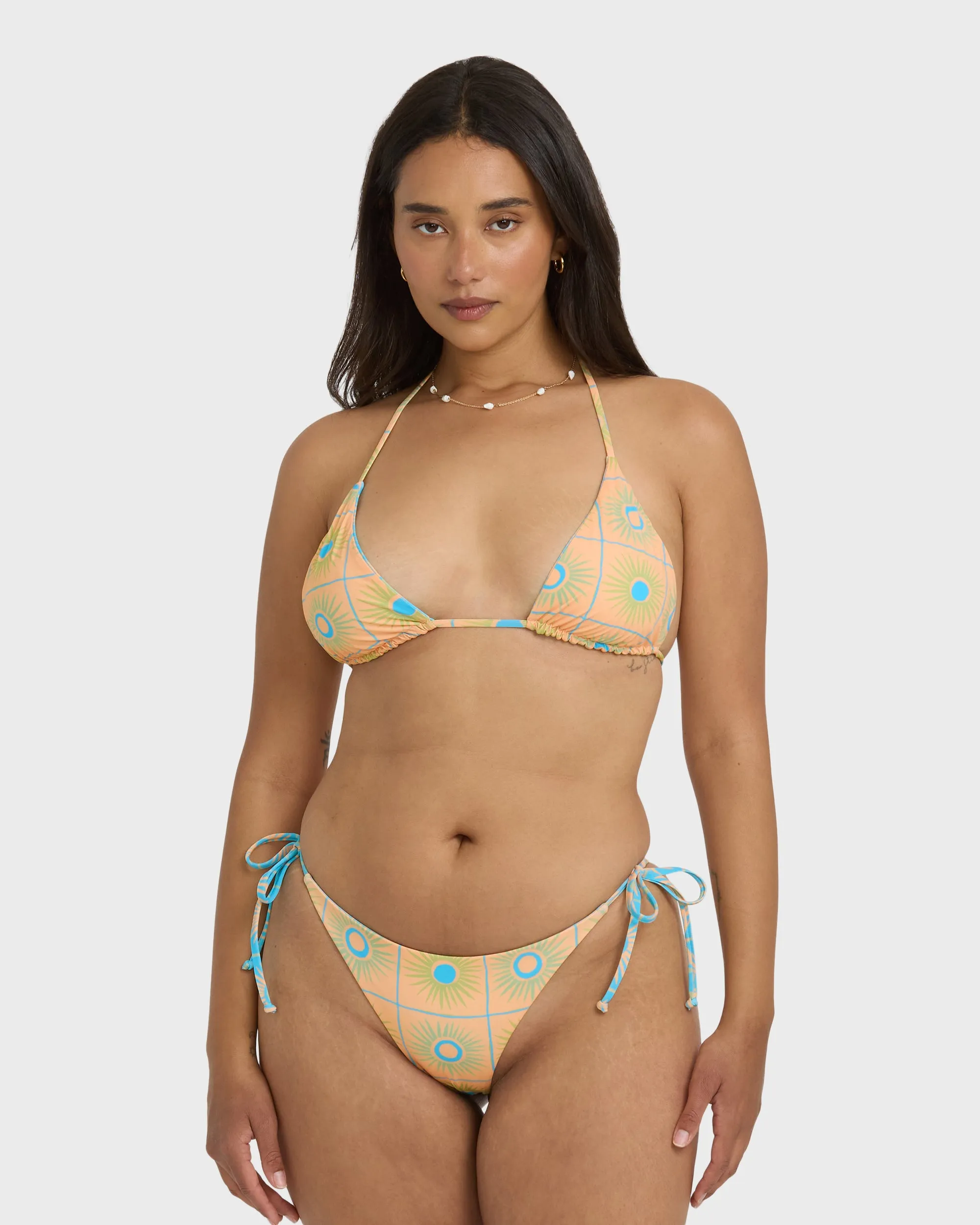 Show Me Sun Reversible Tie-Side Tanga Bikini Bottom - Multi sold by Billabong product image thumbnail 3
