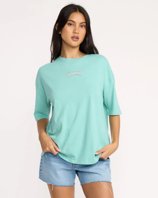 Reach For Sunshine T-Shirt - Misty Blue sold by Billabong