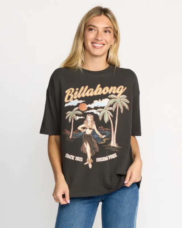 My Sunny Girl T-Shirt - Off Black made by Billabong