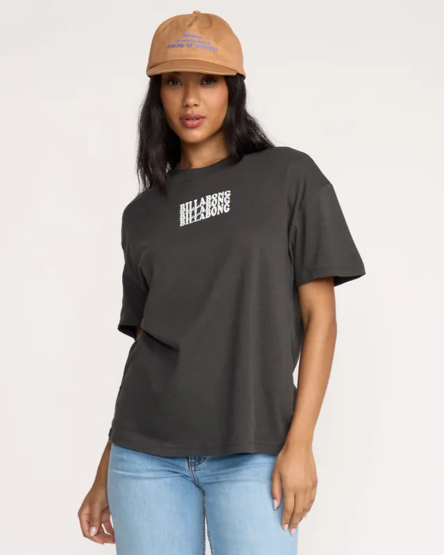 In The Beyond T-Shirt - Off Black sold by Billabong