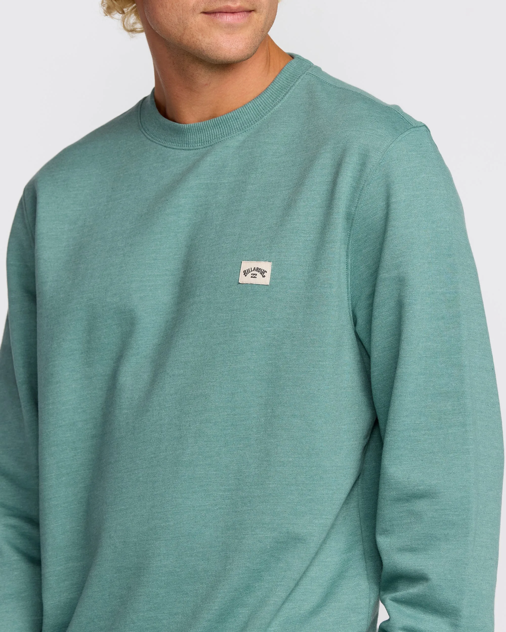 All Day Crewneck Sweatshirt - Sage Green sold by Billabong product image thumbnail 5