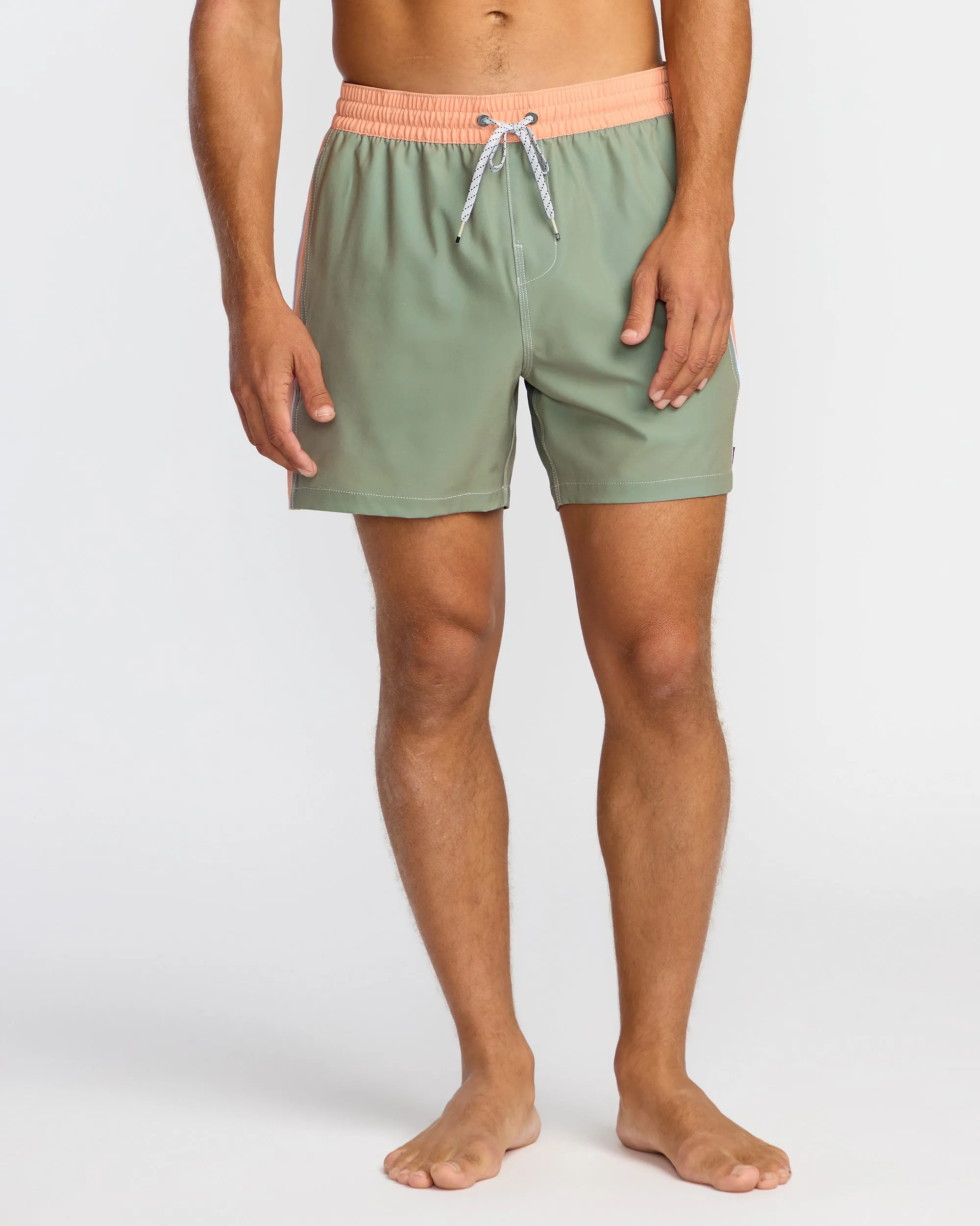 Dbah Panel Laybacks Swim Trunk - Green Ash sold by Billabong