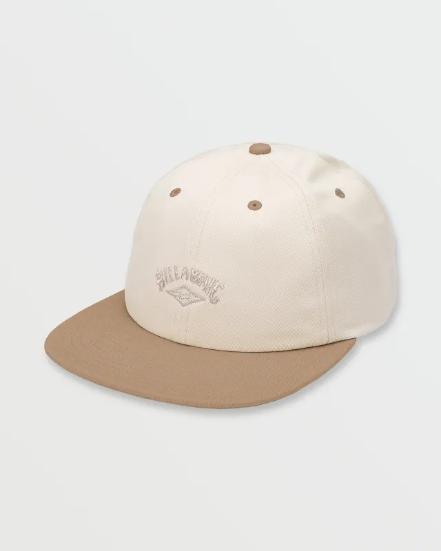 Global Arch Strapback Hat - Vintage Brown sold by Billabong