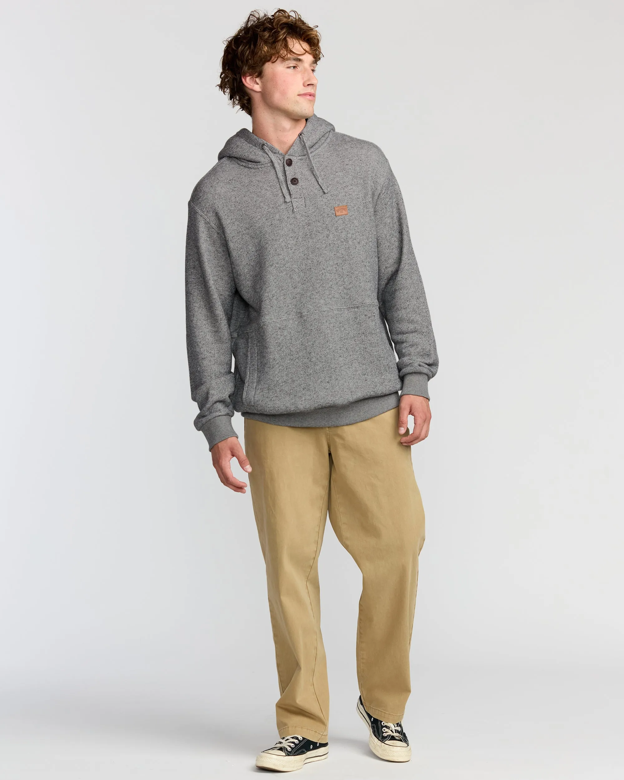 Hudson Sweatshirt - Black Heather sold by Billabong product image thumbnail 4