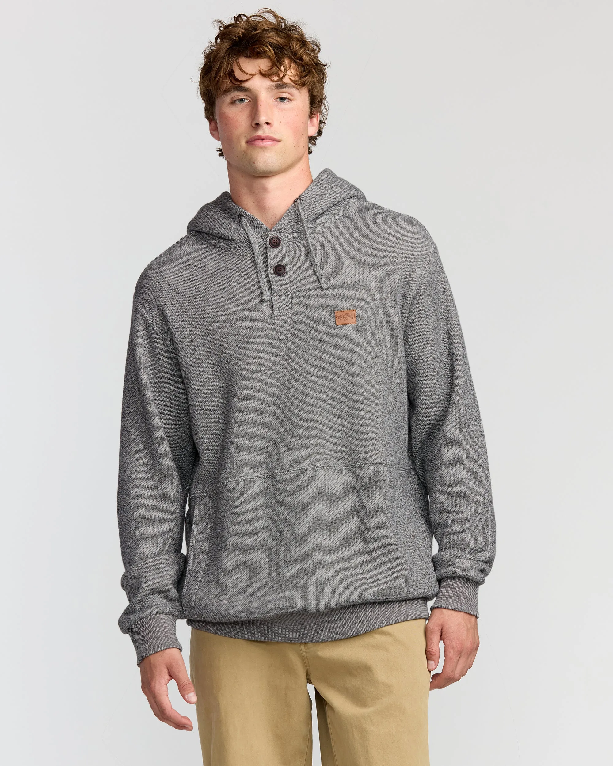 Hudson Sweatshirt - Black Heather sold by Billabong