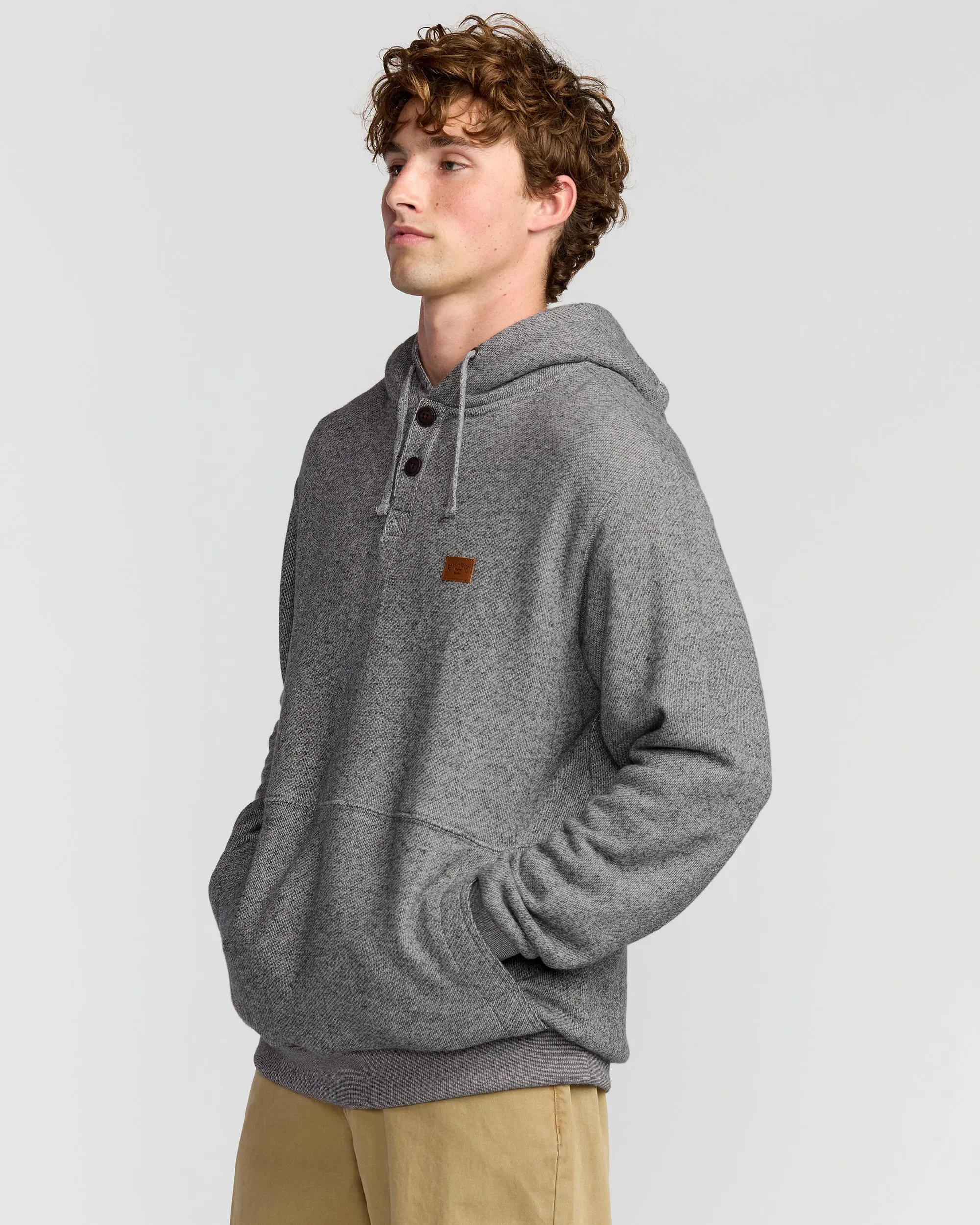 Hudson Sweatshirt - Black Heather sold by Billabong product image thumbnail 3