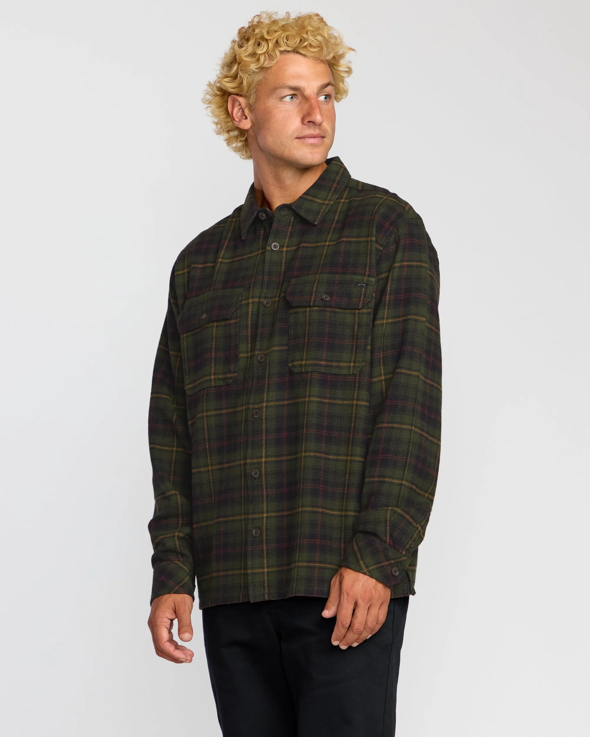 Offshore Flannel Shirt - Black sold by Billabong product image thumbnail 3