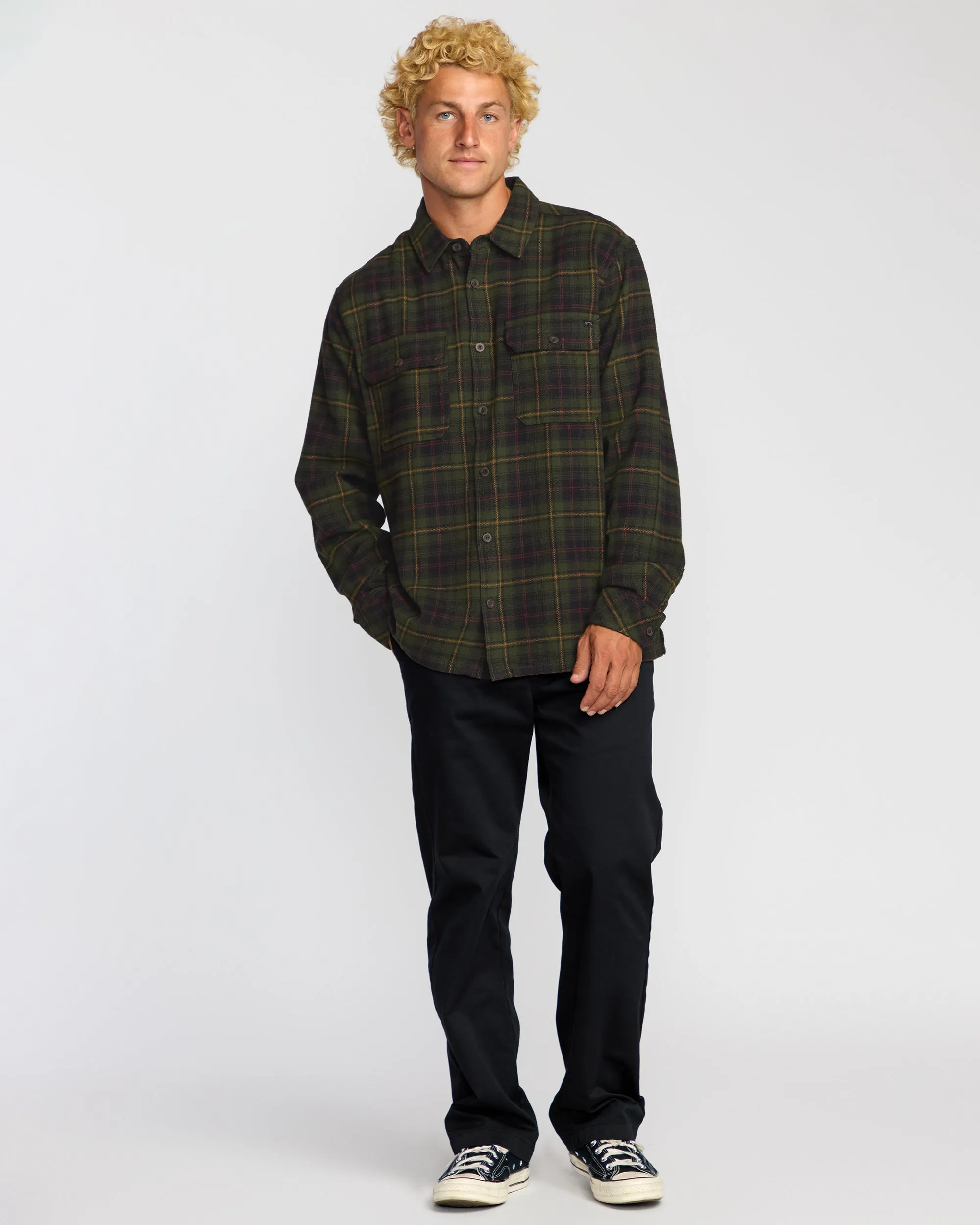Offshore Flannel Shirt - Black sold by Billabong product image thumbnail 4