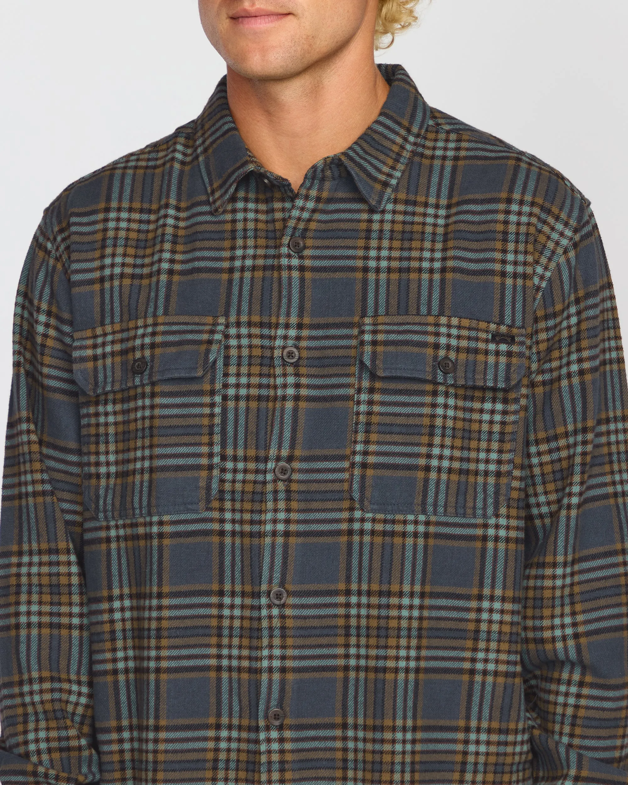Offshore Flannel Shirt - Midnight sold by Billabong product image thumbnail 5