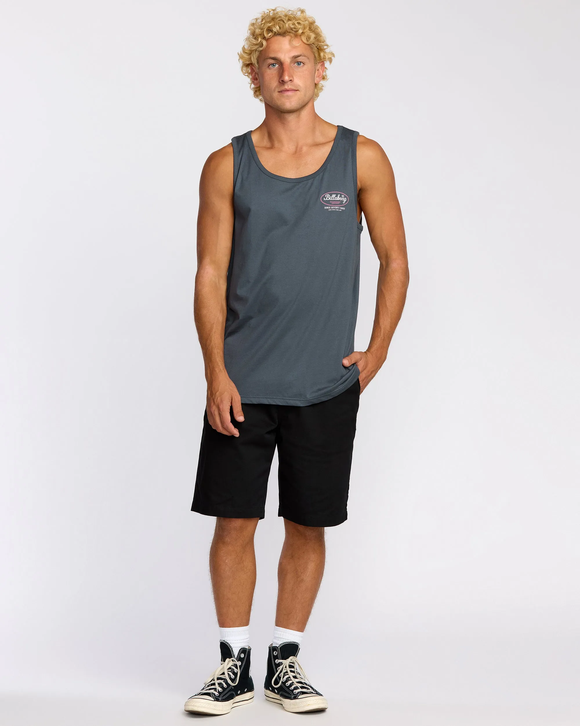 Walled Tank - Midnight Blue sold by Billabong product image thumbnail 4
