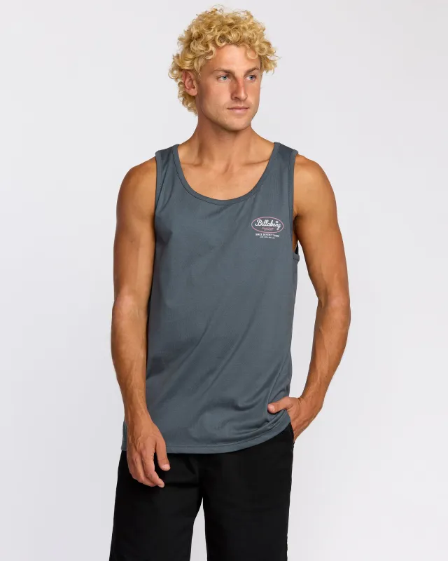 Walled Tank - Midnight Blue sold by Billabong