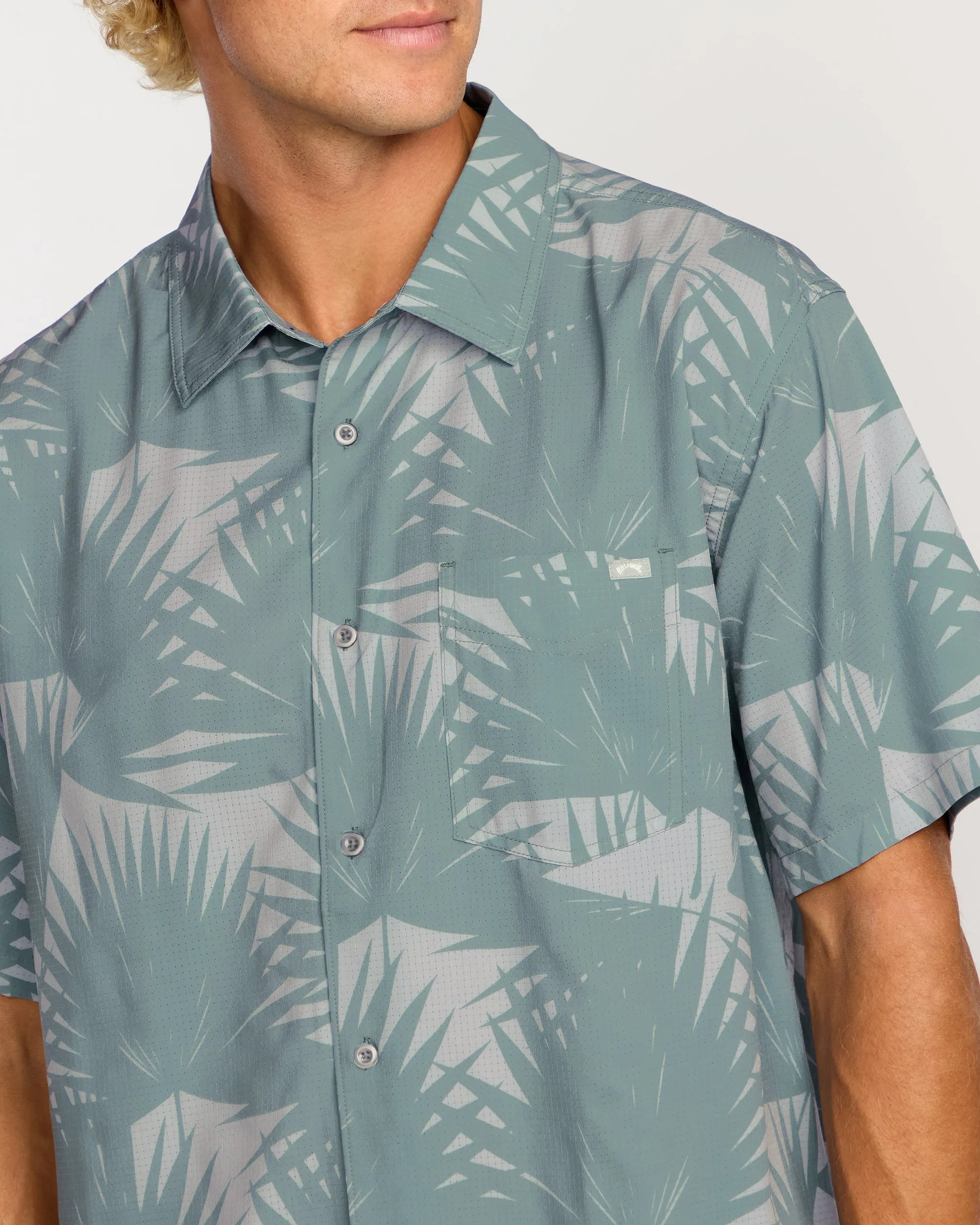 Surftrek Perf Short Sleeve Shirt - Sea Blue sold by Billabong product image thumbnail 5