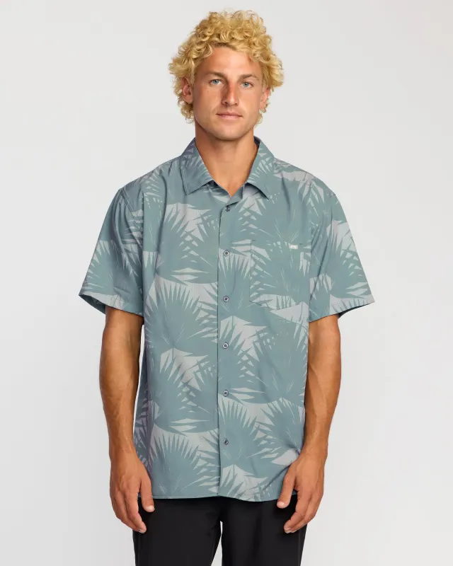 Surftrek Perf Short Sleeve Shirt - Sea Blue sold by Billabong