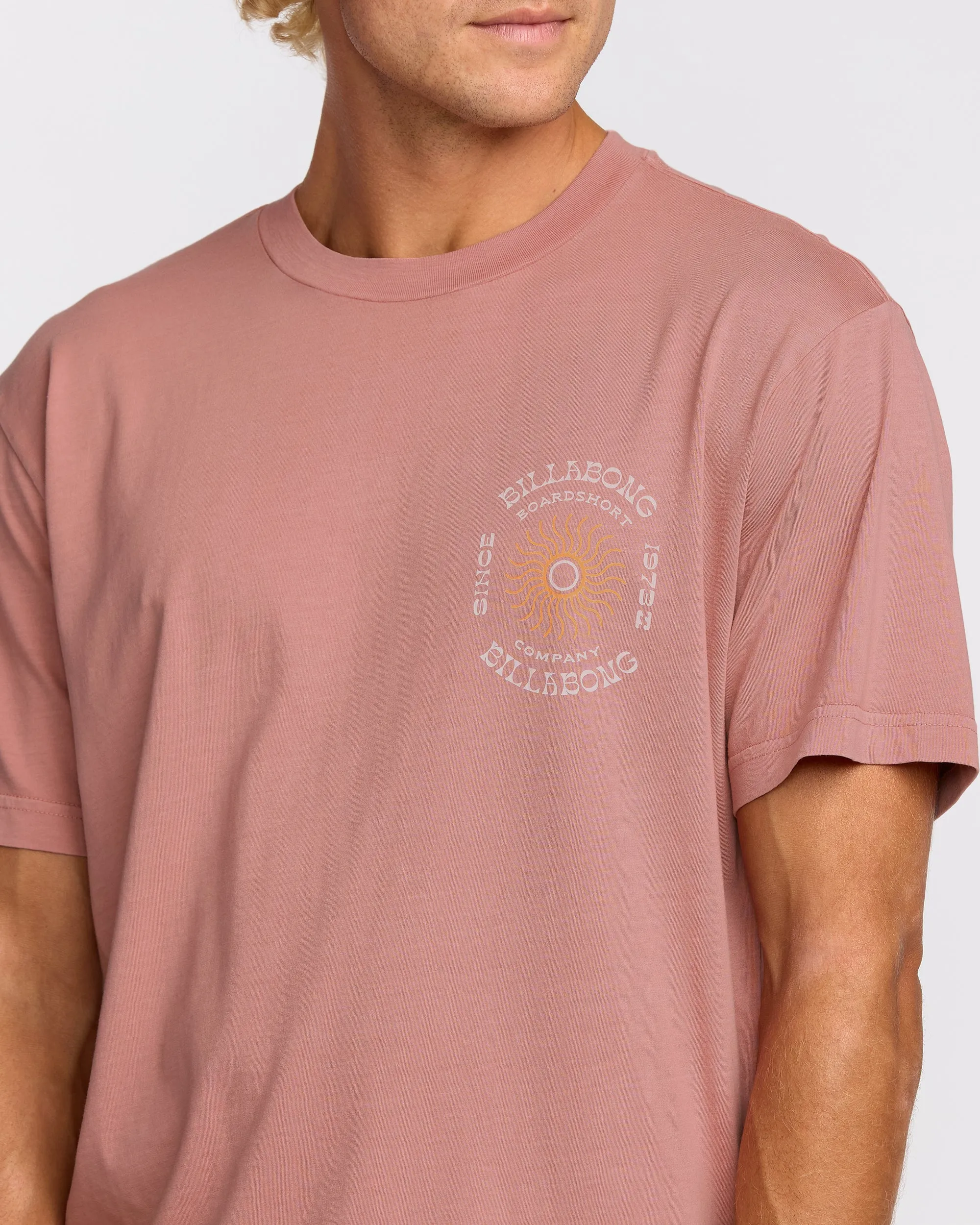 Sunrise Premium Wave Wash Short Sleeve T-Shirt - Dusty Rose sold by Billabong product image thumbnail 5