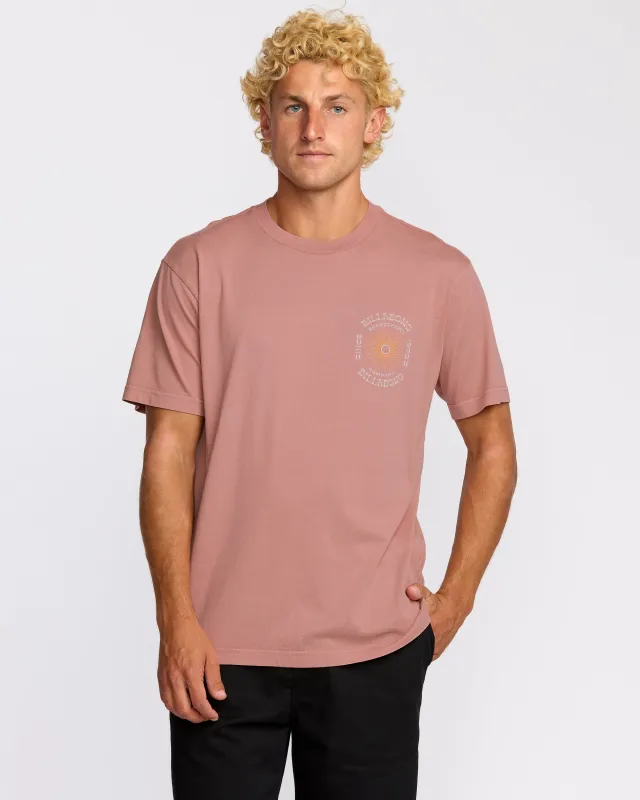 Sunrise Premium Wave Wash Short Sleeve T-Shirt - Dusty Rose sold by Billabong