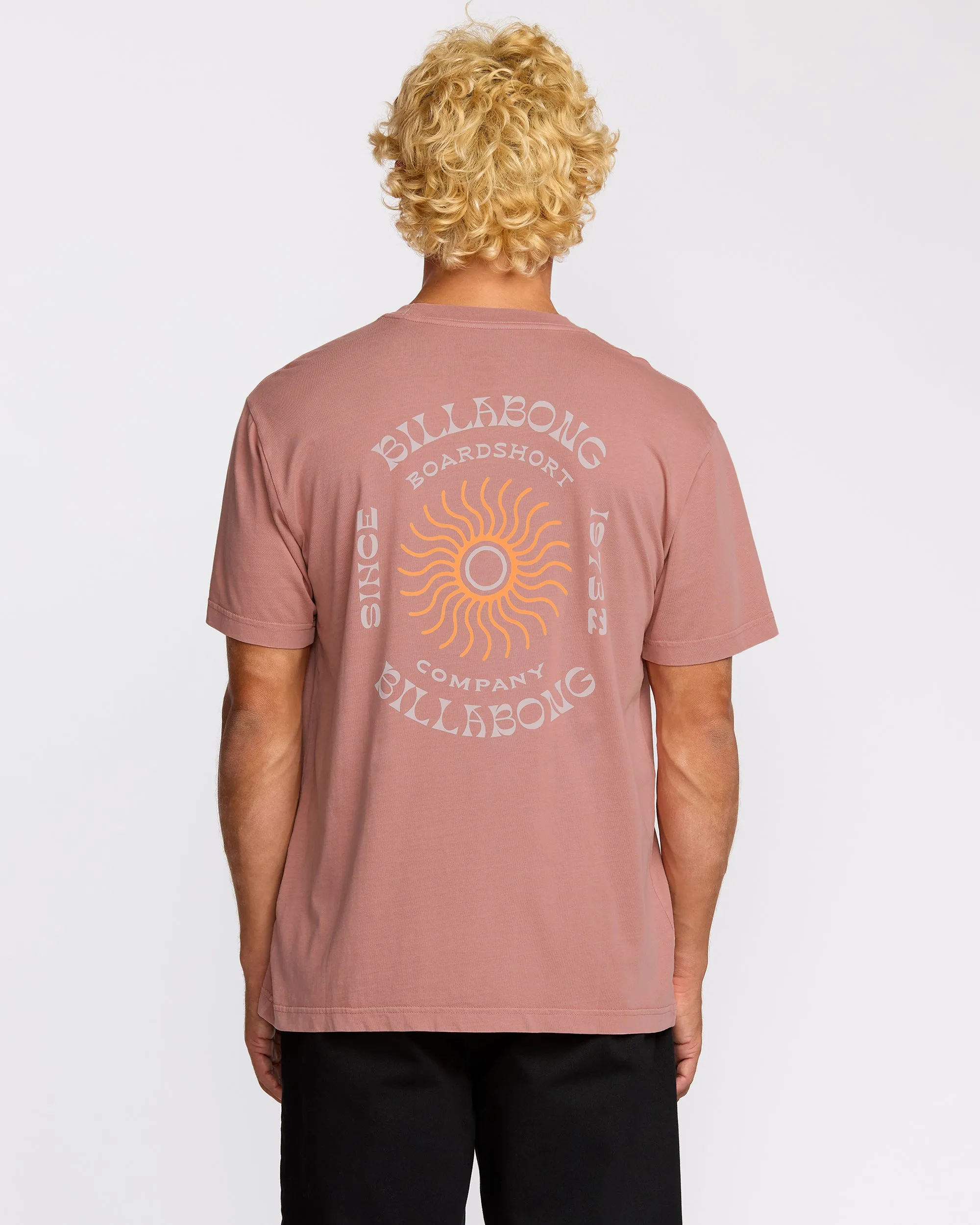 Sunrise Premium Wave Wash Short Sleeve T-Shirt - Dusty Rose sold by Billabong product image thumbnail 2