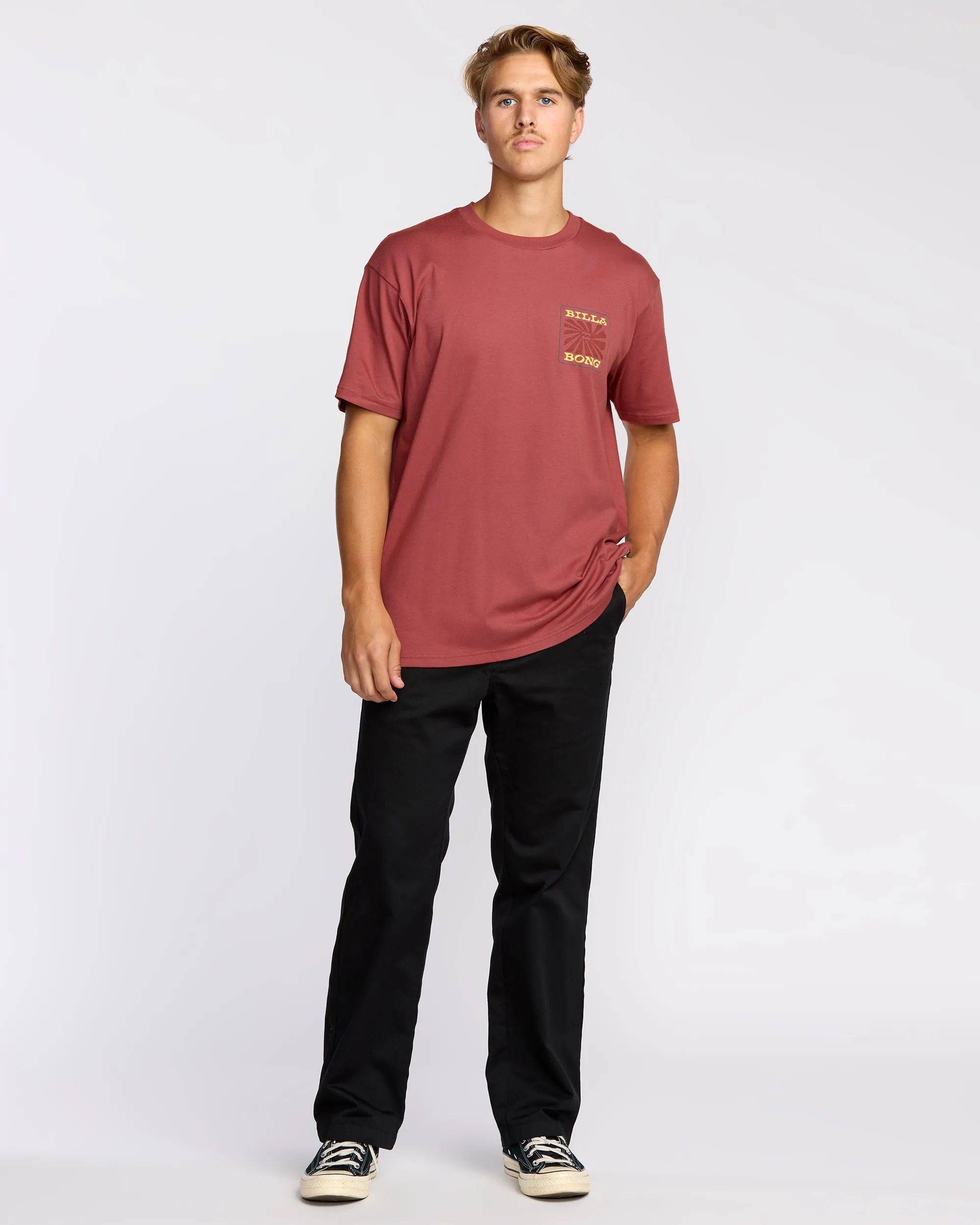 Sunrays Premium Short Sleeve T-Shirt - Red Clay sold by Billabong product image thumbnail 4
