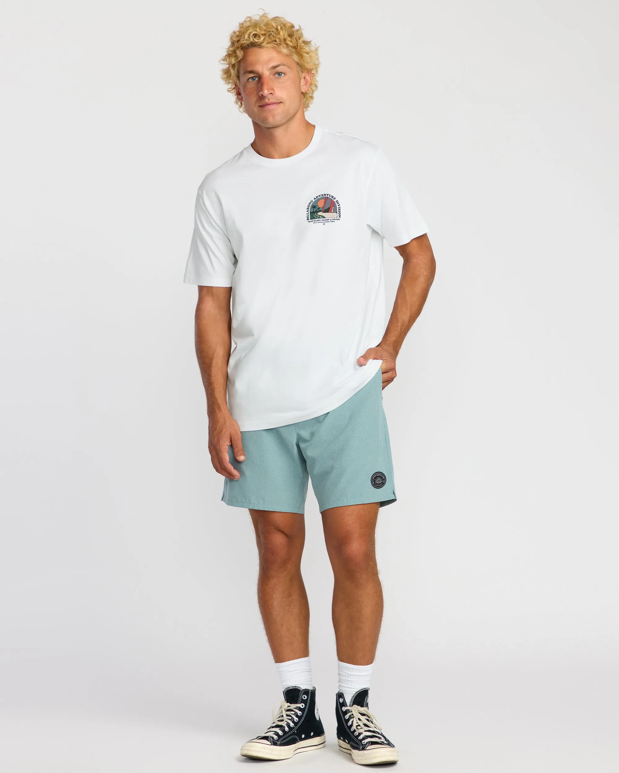 Sundown A/Div Short Sleeve T-Shirt - White sold by Billabong product image thumbnail 4