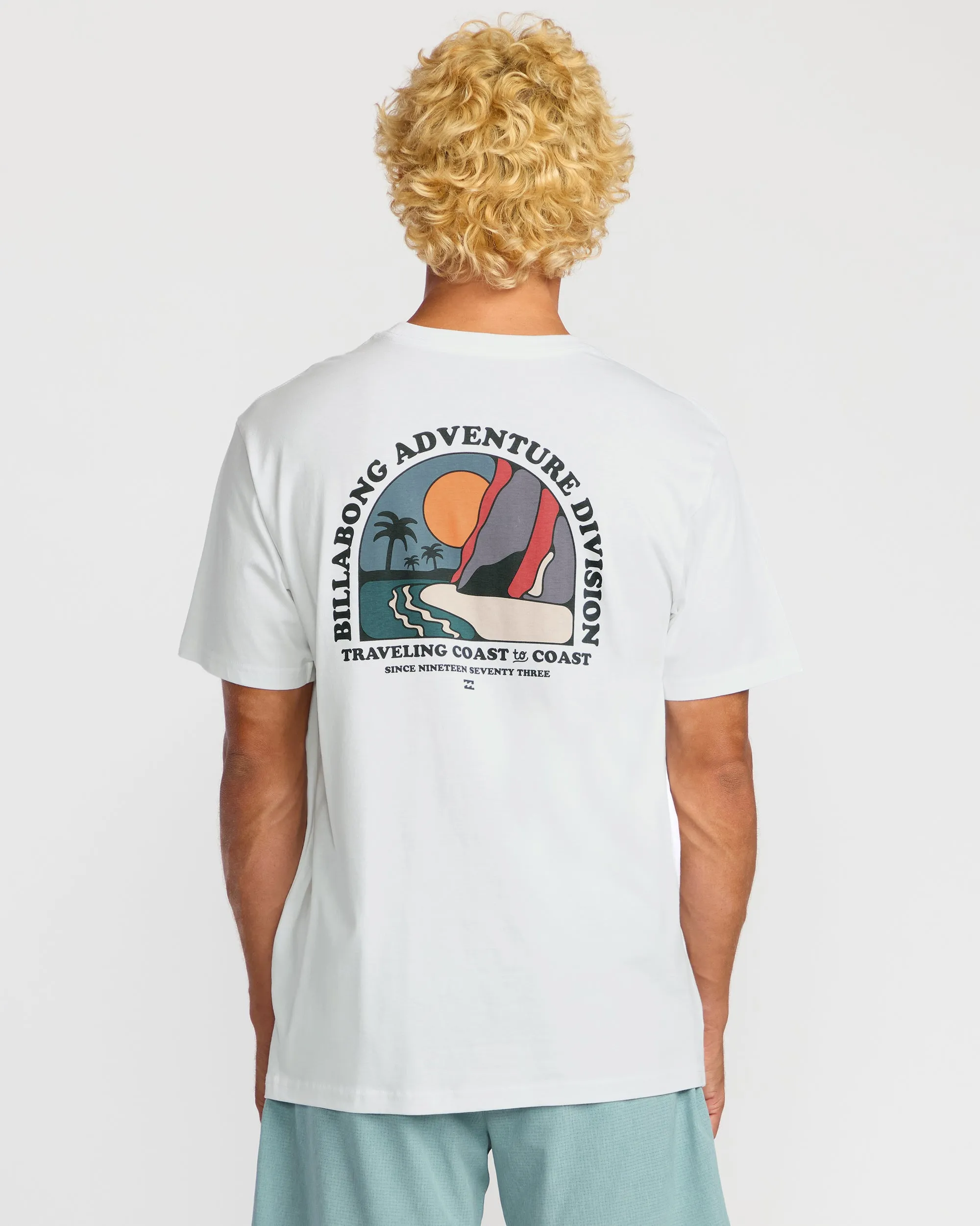 Sundown A/Div Short Sleeve T-Shirt - White sold by Billabong product image thumbnail 2