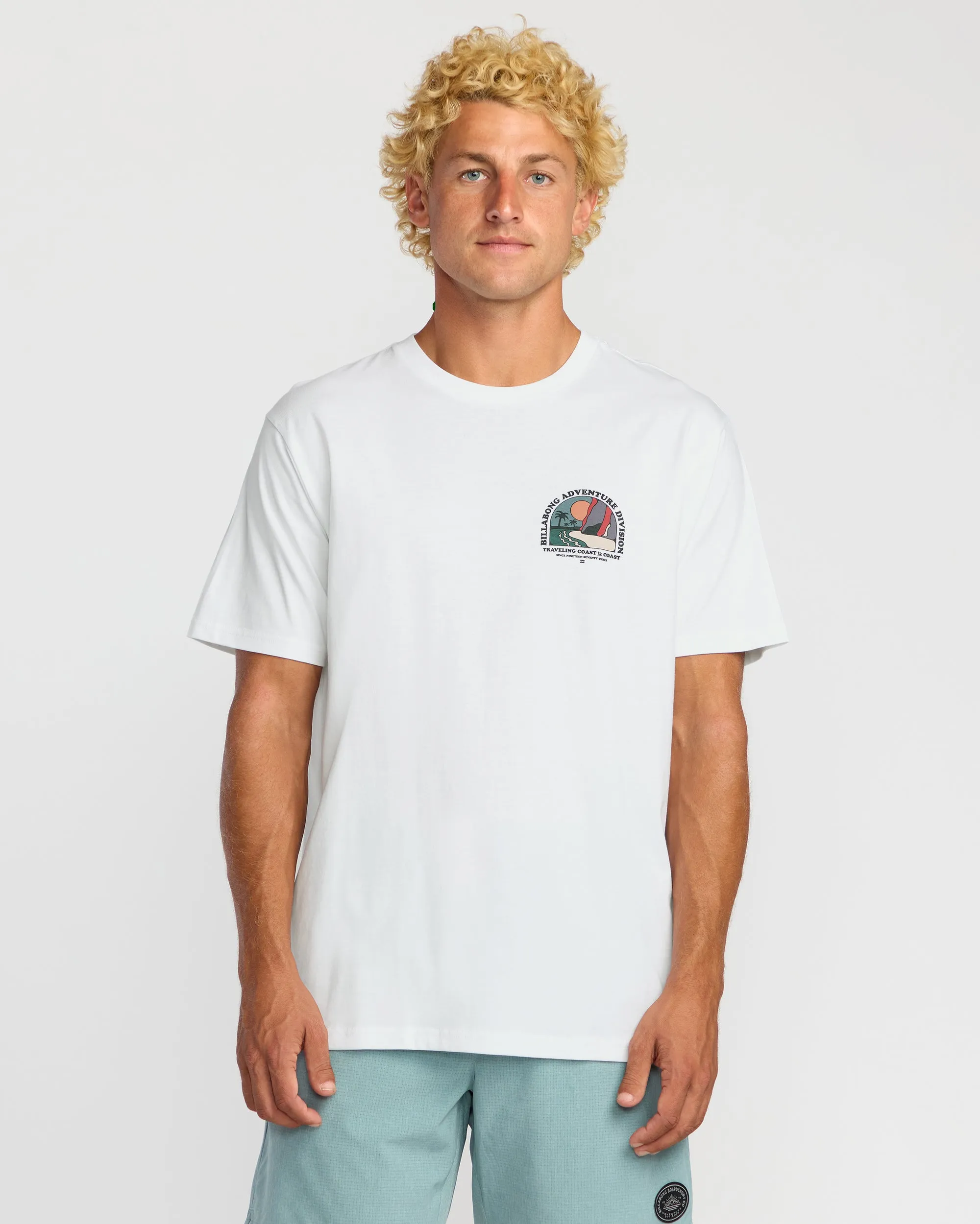 Sundown A/Div Short Sleeve T-Shirt - White sold by Billabong