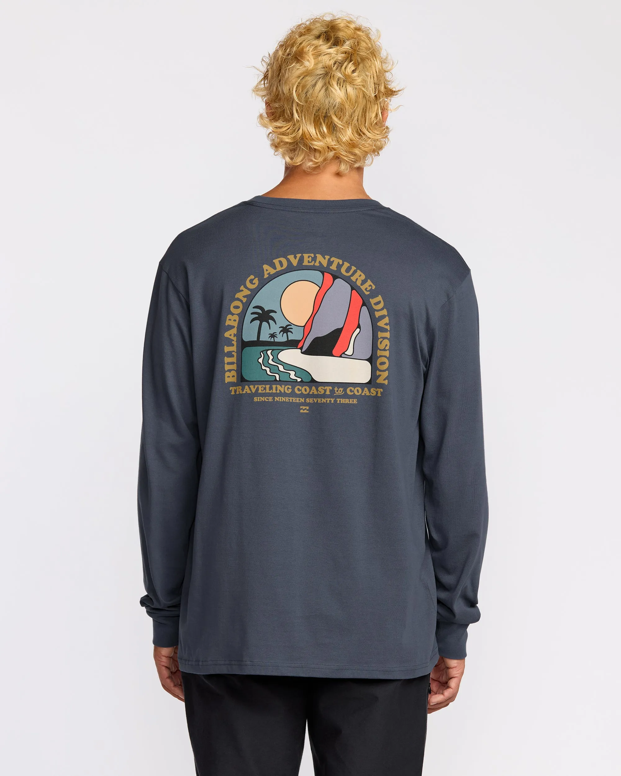 Sundown A/Div Long Sleeve T-Shirt - Midnight Blue sold by Billabong product image thumbnail 2