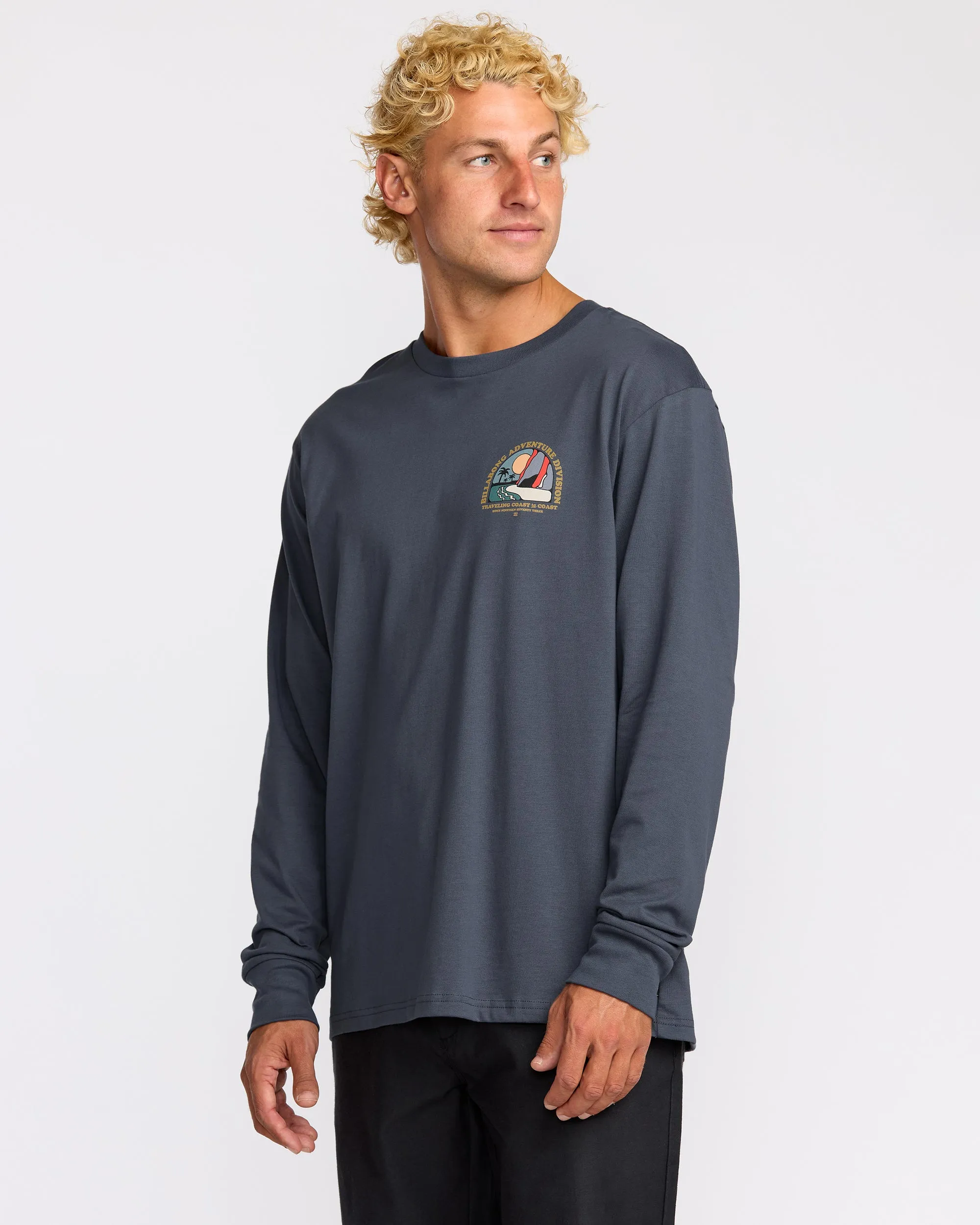 Sundown A/Div Long Sleeve T-Shirt - Midnight Blue sold by Billabong product image thumbnail 3