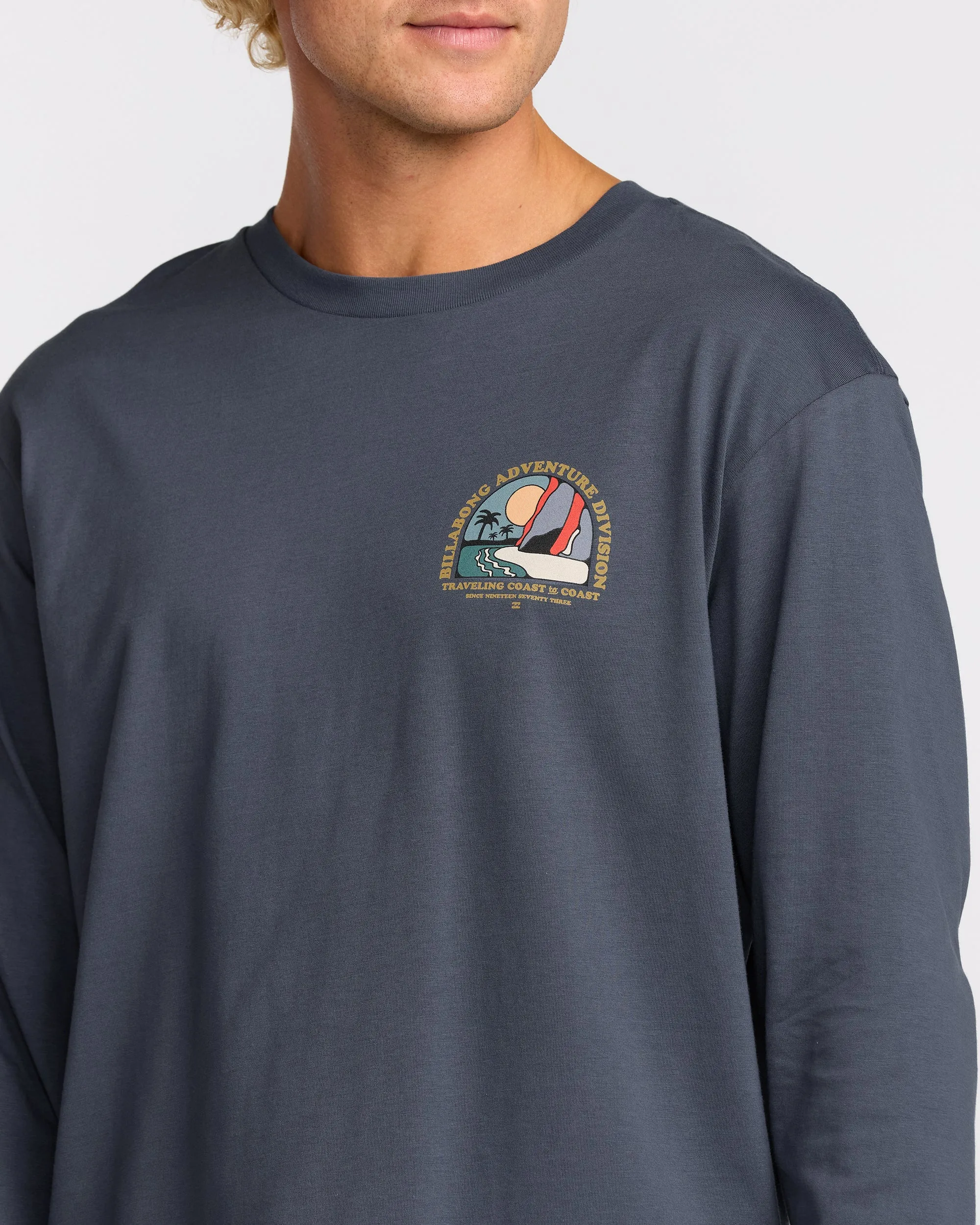 Sundown A/Div Long Sleeve T-Shirt - Midnight Blue sold by Billabong product image thumbnail 5