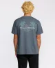 Social Lounge Premium Wave Wash Short Sleeve T-Shirt - Steel Blue sold by Billabong