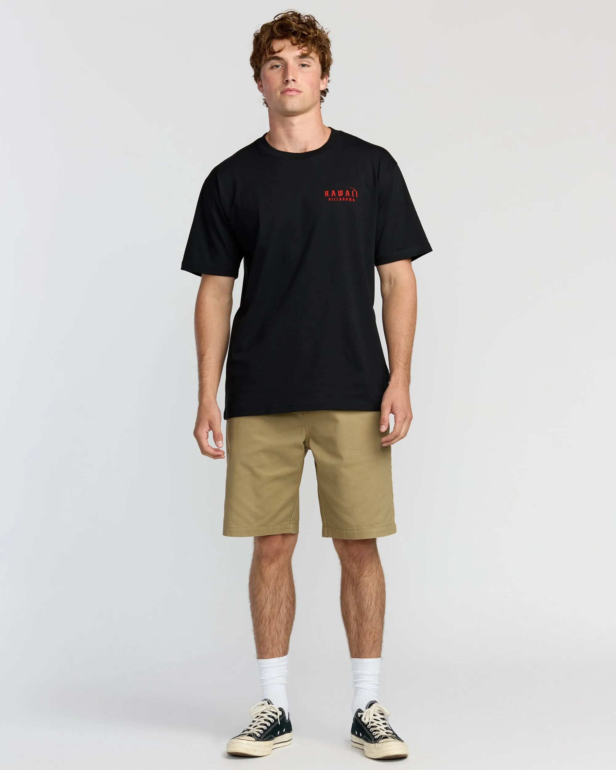 Skull Wave Hi Regular Short Sleeve T-Shirt - Black sold by Billabong product image thumbnail 4