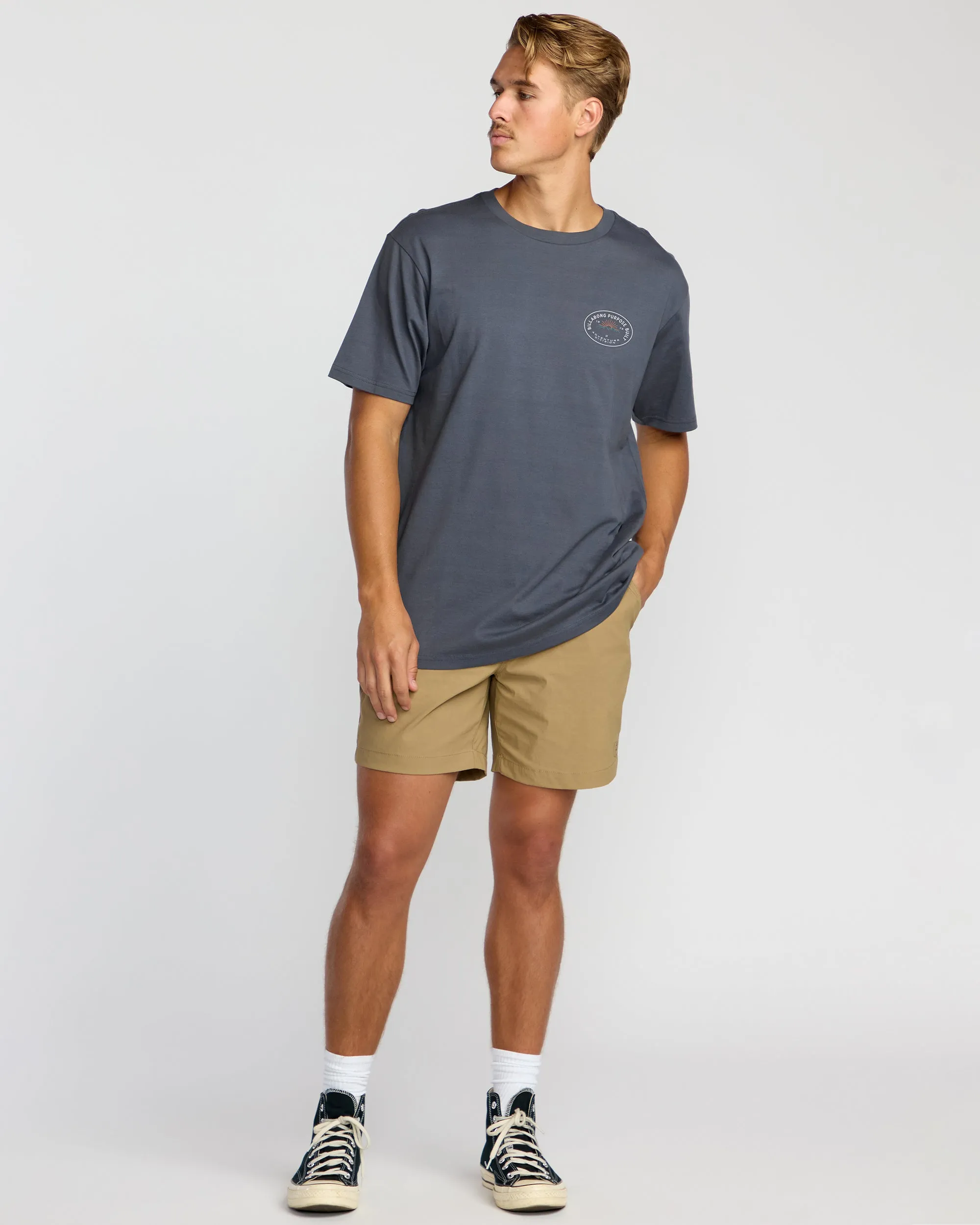 Sierras A/Div Short Sleeve T-Shirt - Midnight Blue sold by Billabong product image thumbnail 4