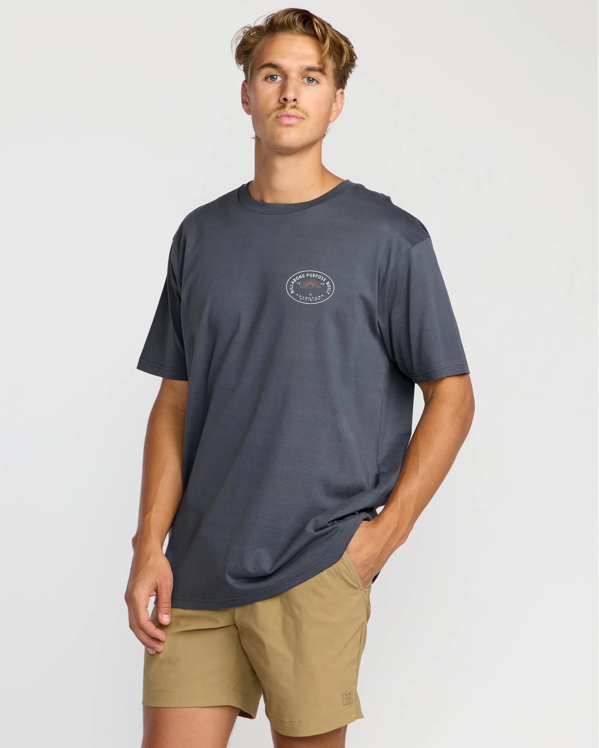 Sierras A/Div Short Sleeve T-Shirt - Midnight Blue sold by Billabong product image thumbnail 3